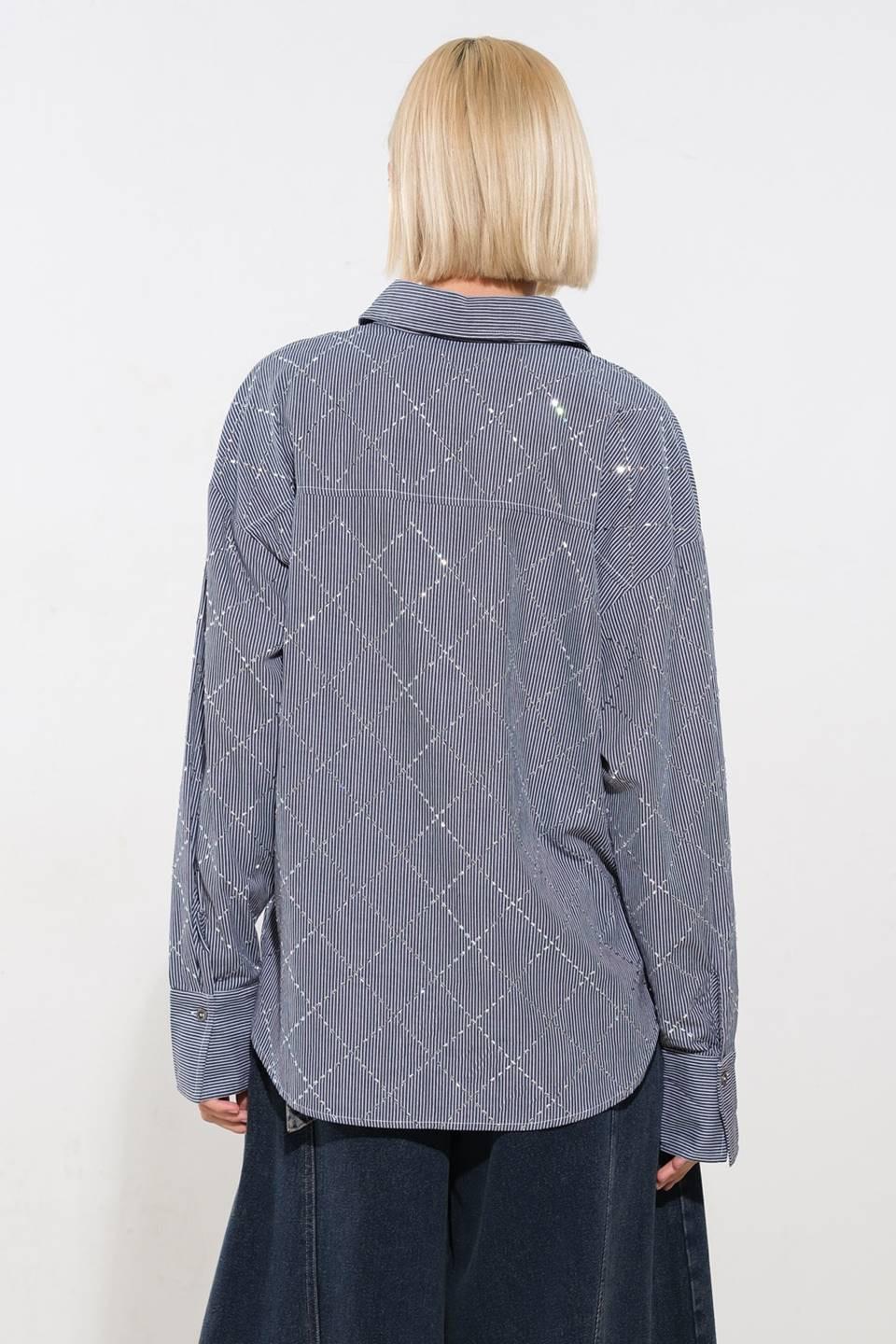 GRACEFUL APPEARANCE WOVEN TOP.