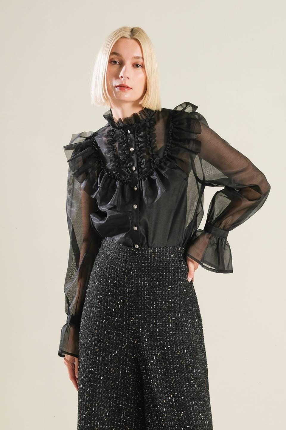 TO MY LOVE WOVEN BLOUSE.