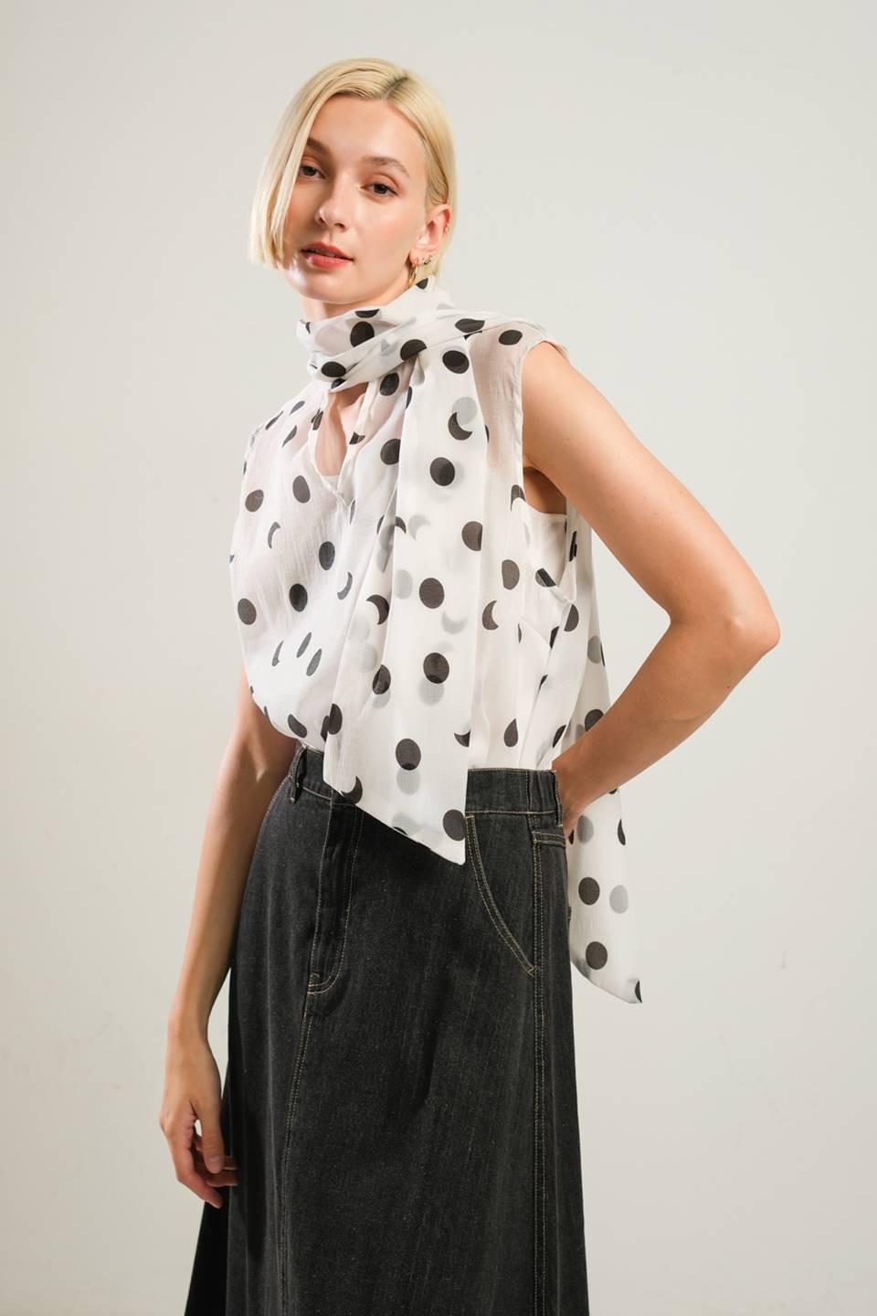 THIS ISN'T GOODBYE WOVEN TOP.