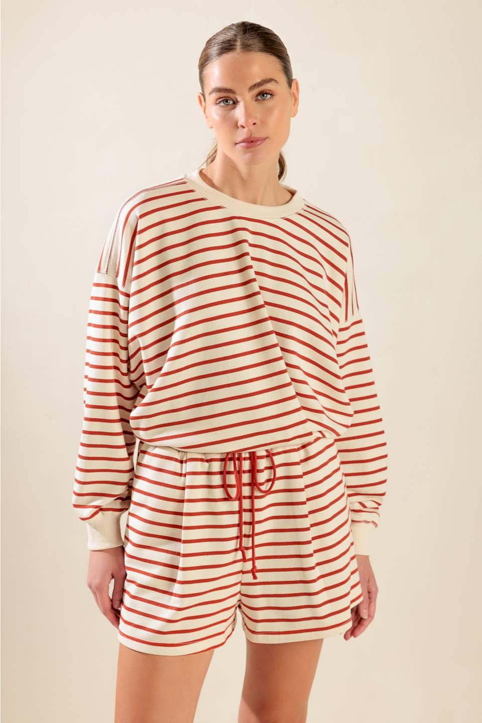 LOVER GIRL FRENCH TERRY TOP.