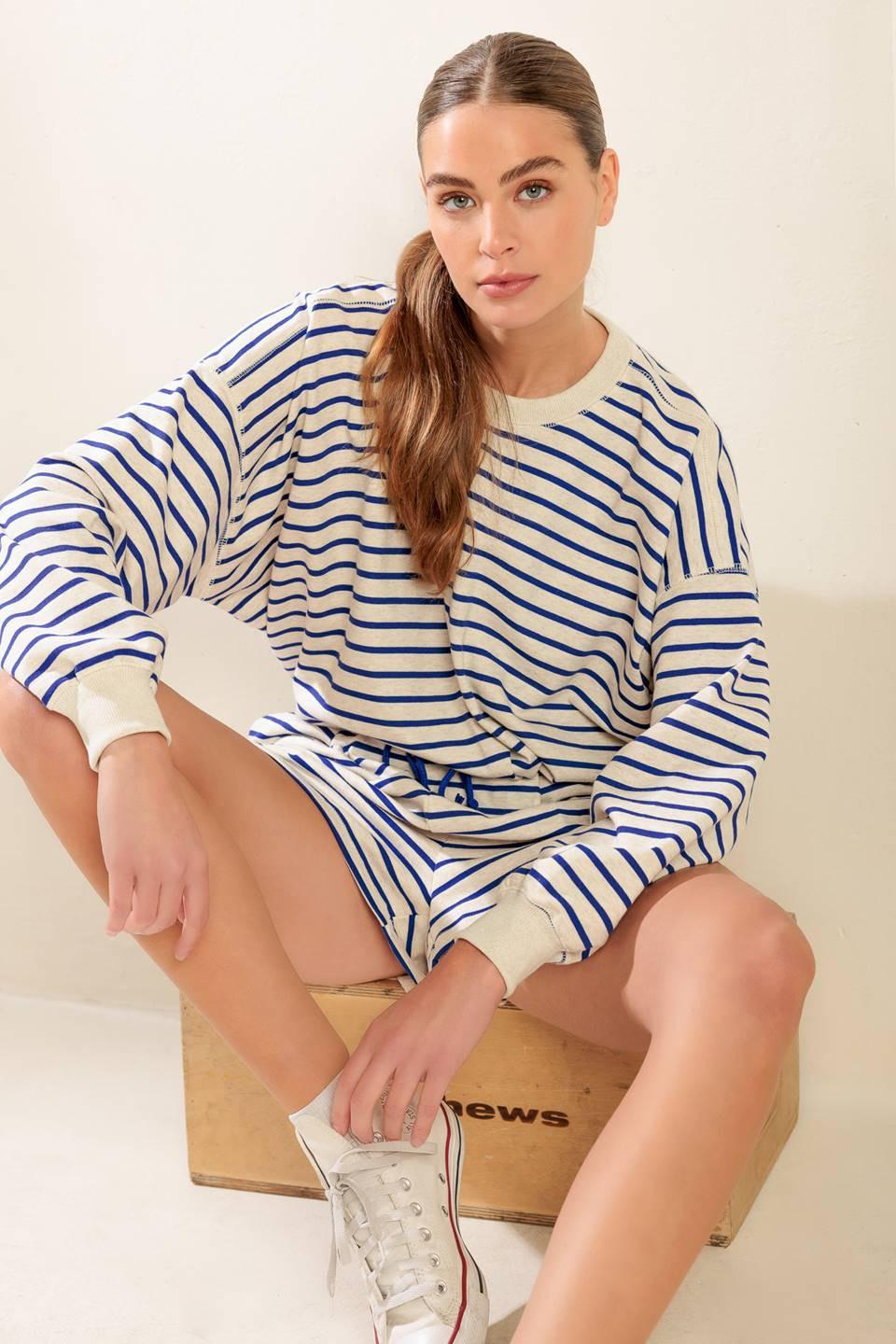 LOVER GIRL FRENCH TERRY TOP.
