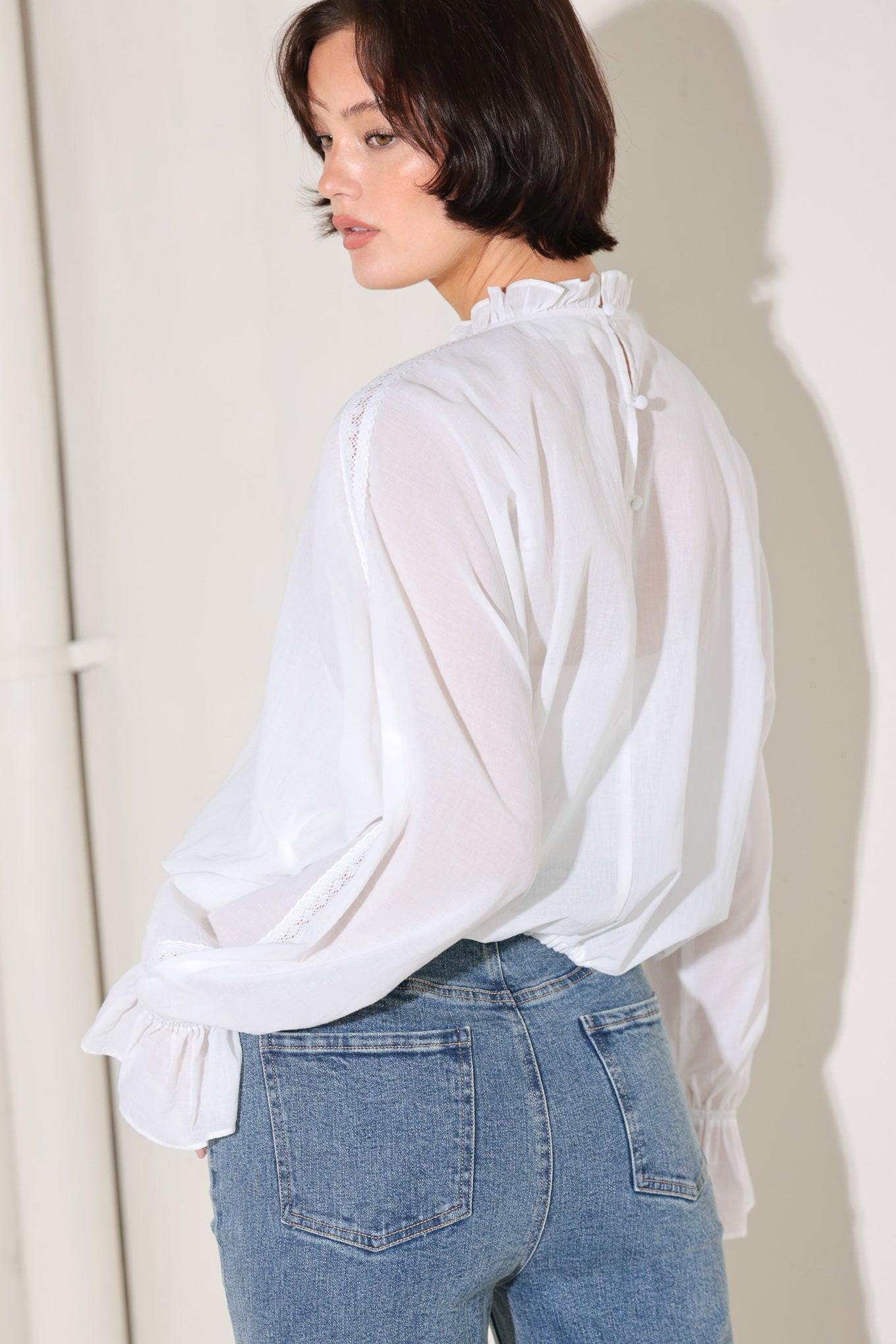 PURE ROMANCE WOVEN TOP - Flying Tomato - TOPS - Freemarket