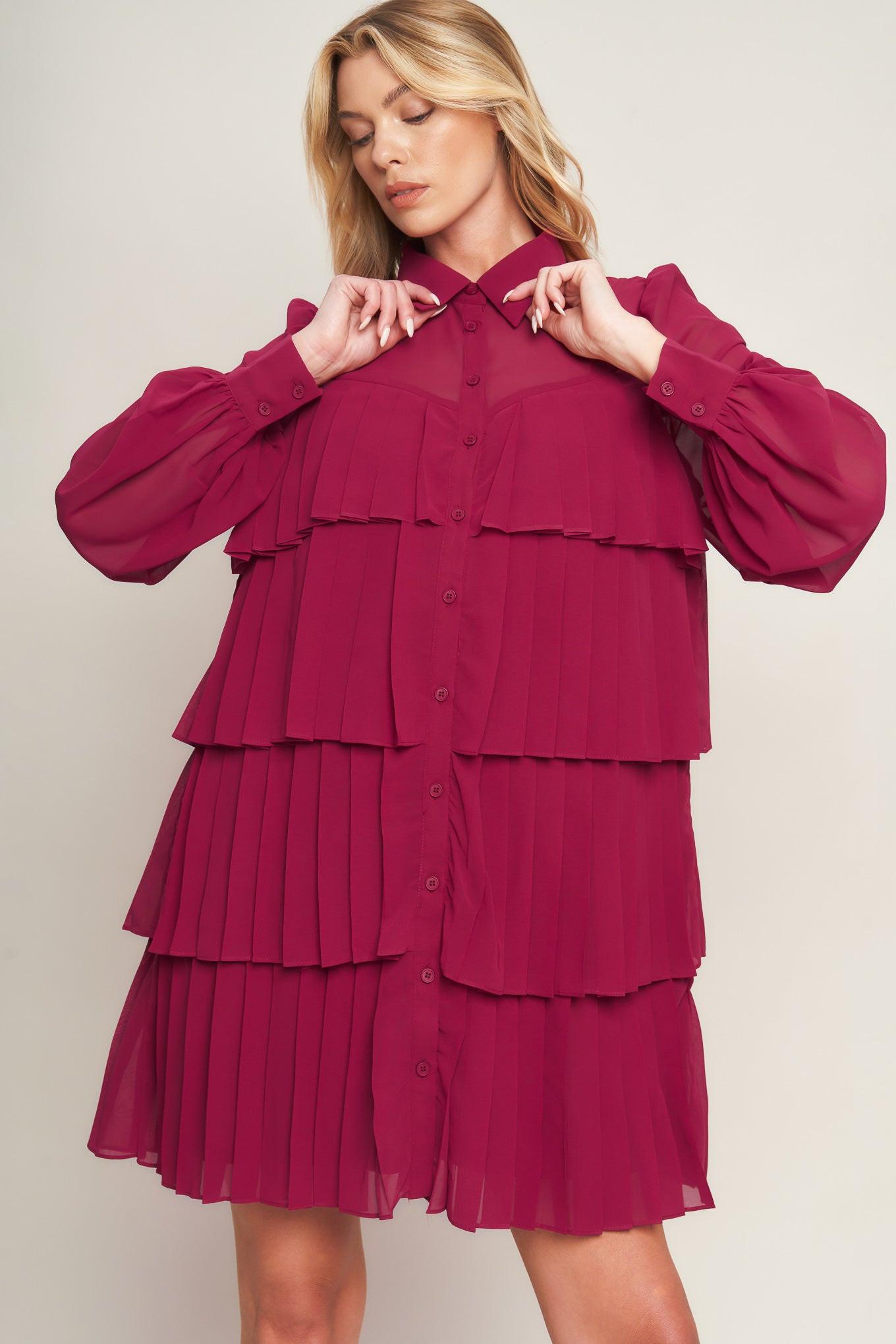 AN ABSOLUTE TREASURE WOVEN MINI DRESS.