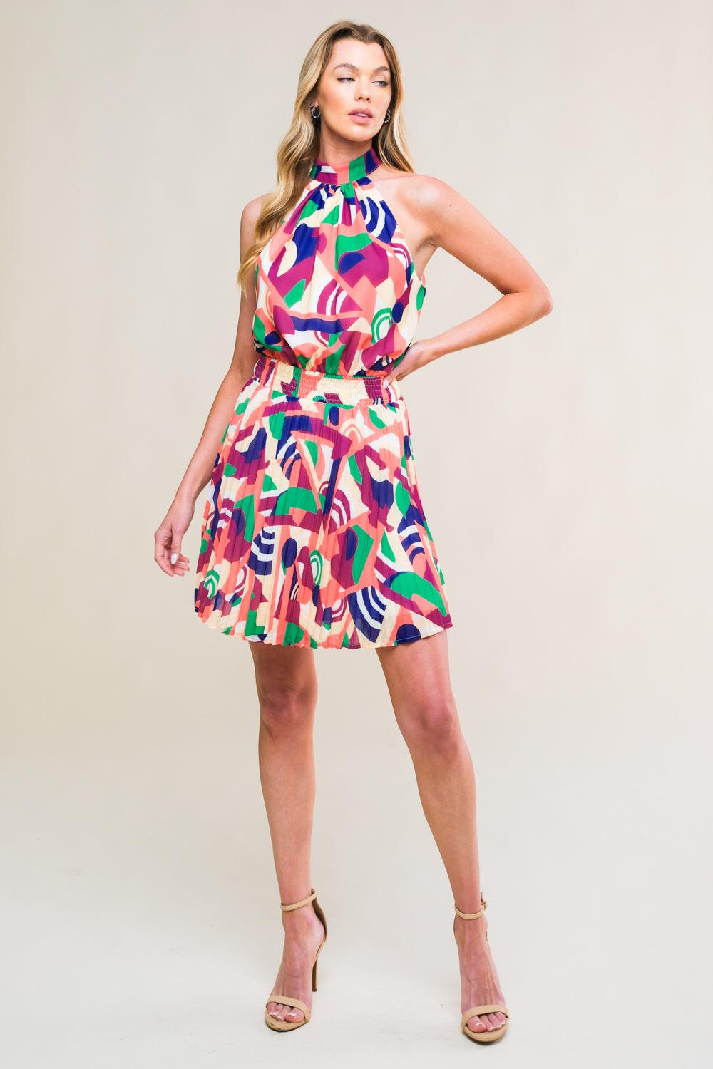 elevated cocktail dress Sweetly Elevated Woven Mini Dress