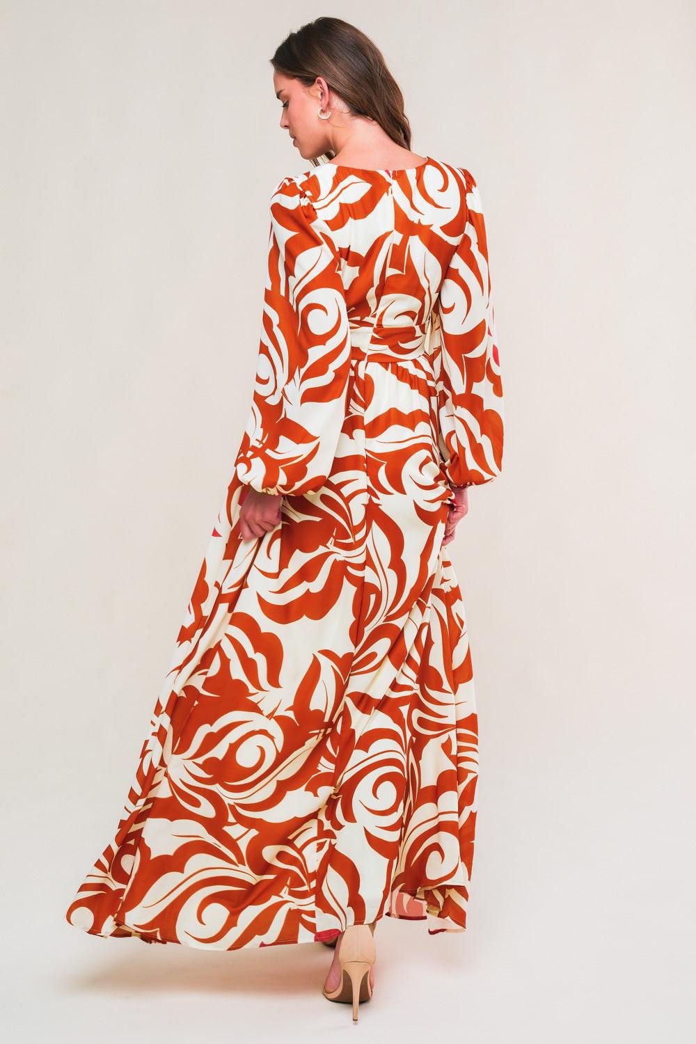LOVE IN YOUR EYES WOVEN MAXI DRESS.