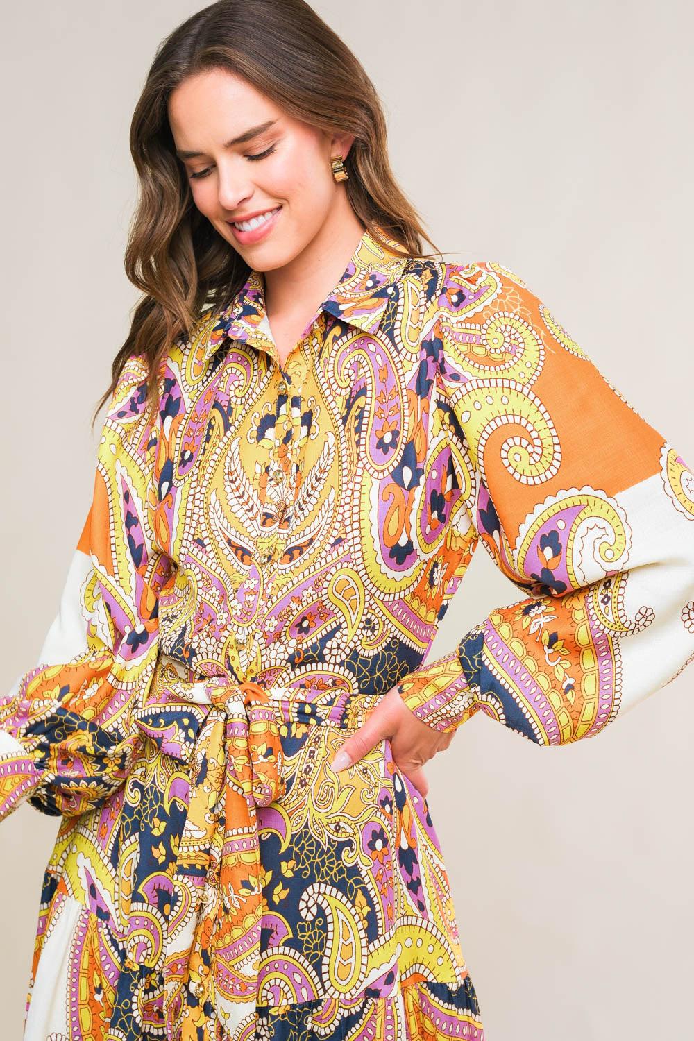 AESTHETIC POSE WOVEN MIDI DRESS.