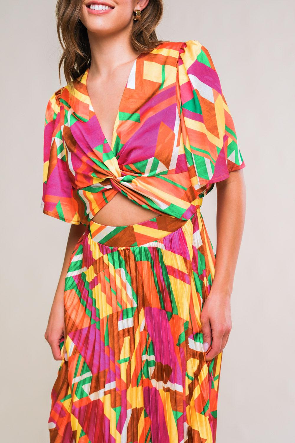 fun midi dress IRRESISTIBLE WOVEN catching silhouette balanced by Choose Color in the box below to ensure correct banner is shipped:Purple 2023-pre-order-kensington-wide Vivid Kitchen Zero Sugar