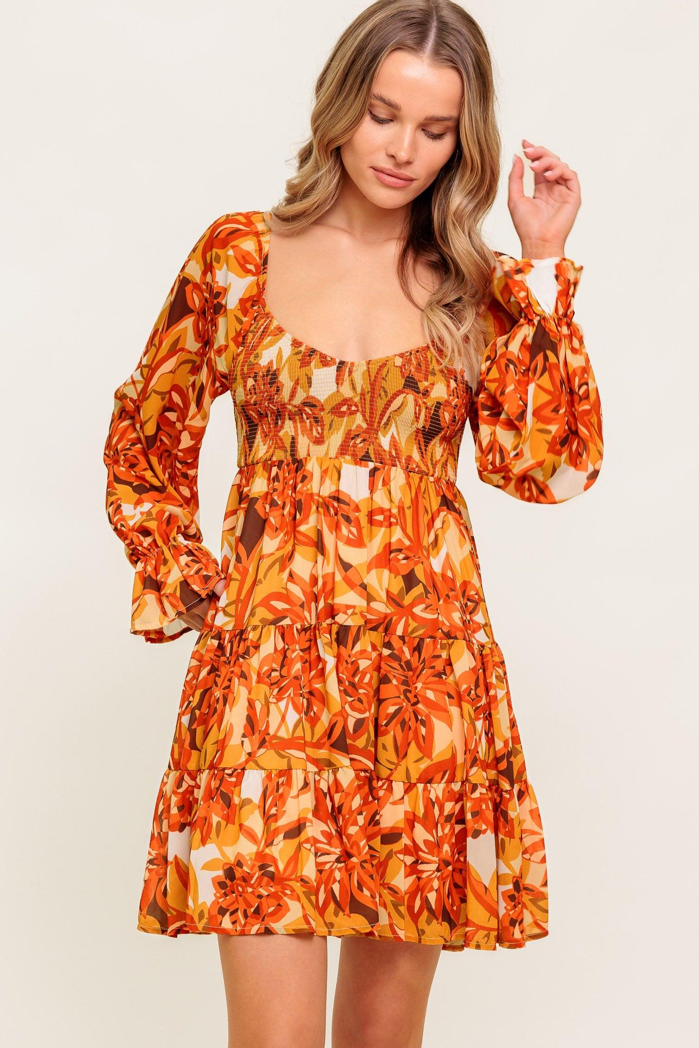 STYLISH CERTAINTY WOVEN MINI DRESS.