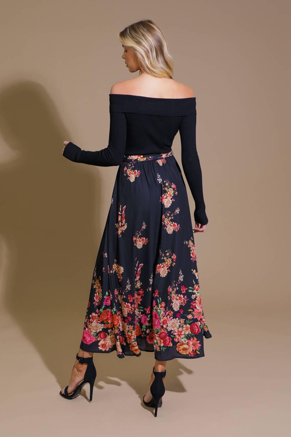 MORNING SONG SWEATER WOVEN MIDI DRESS.