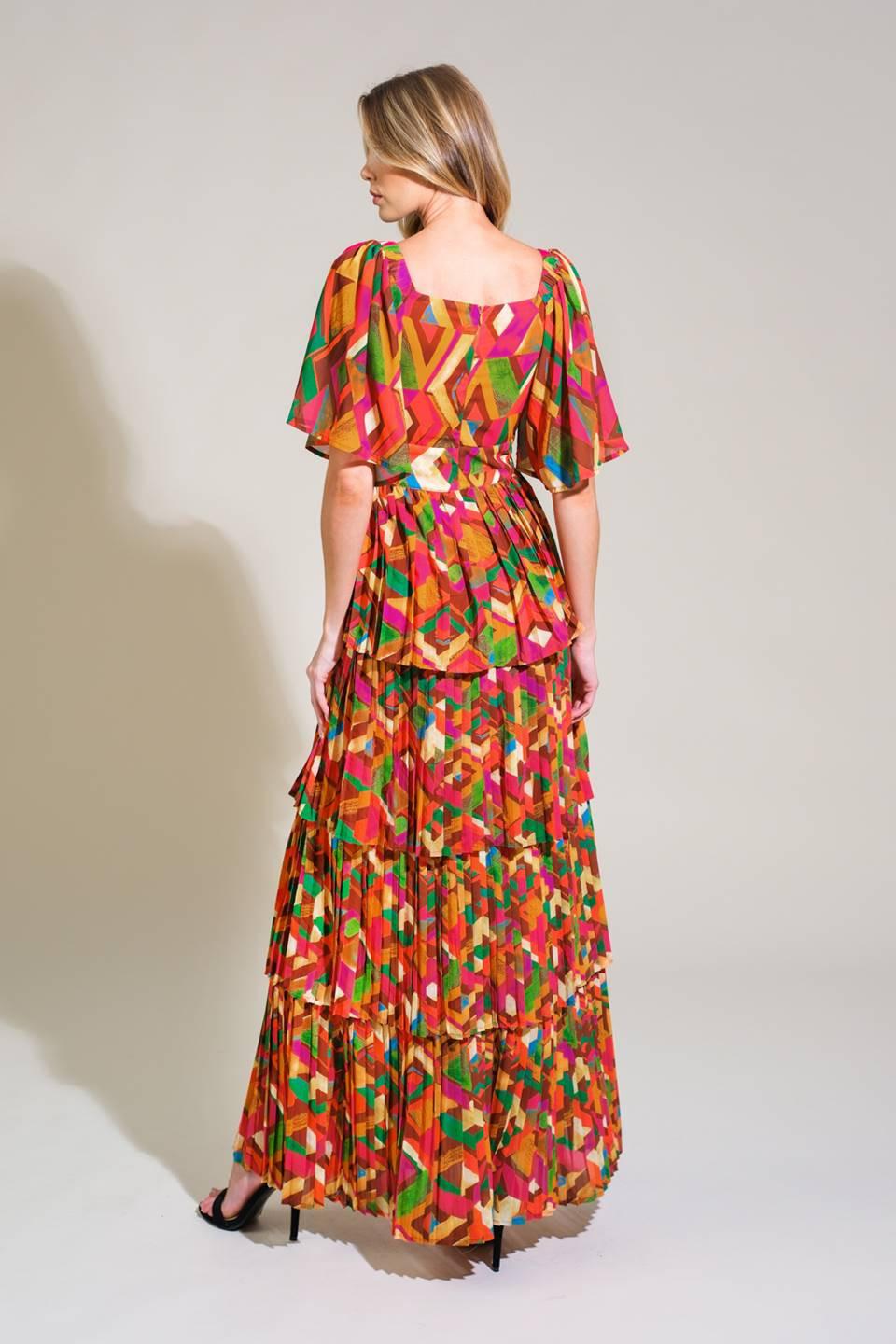 COASTAL DREAMS WOVEN MAXI DRESS.