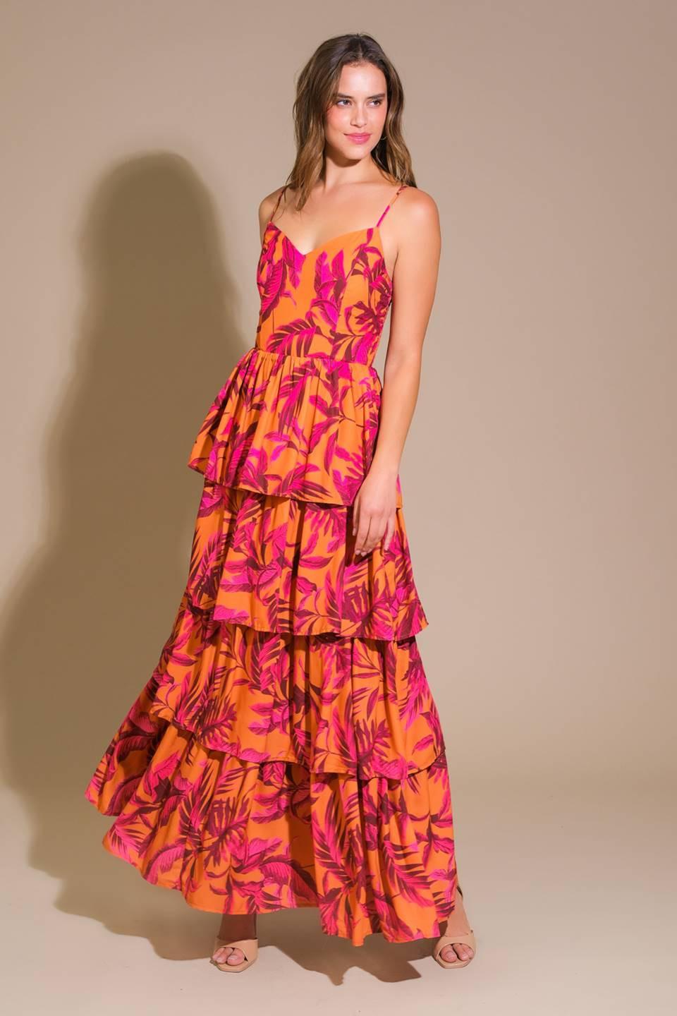VERY IMPRESSIVE WOVEN MAXI DRESS.