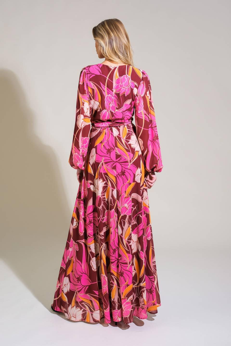 LUSH HAVEN WOVEN MAXI DRESS.