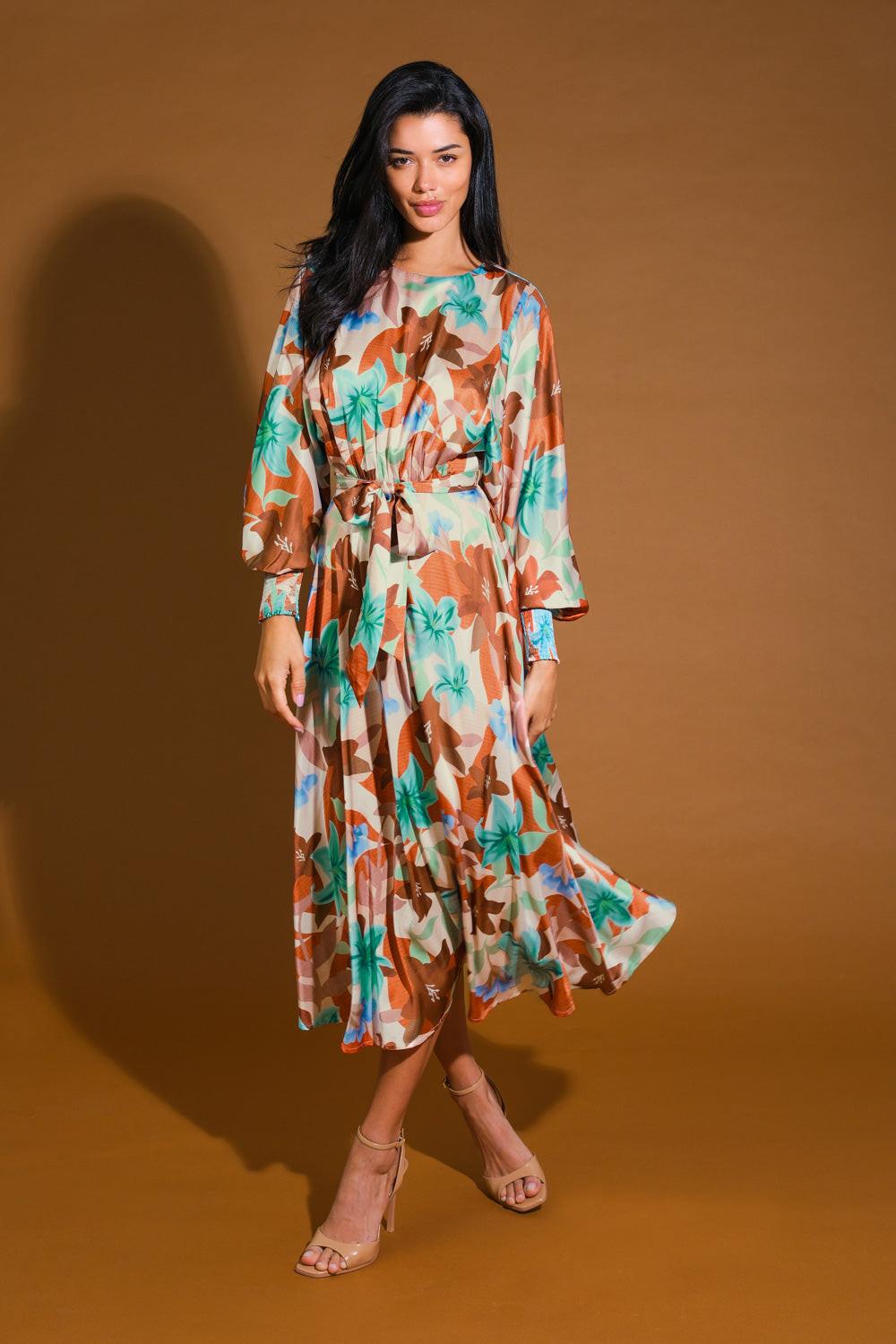 mystic midi dress MYSTIC TWILIGHT WOVEN MIDI DRESS l FLYING TOMATO – Flying Tomato
