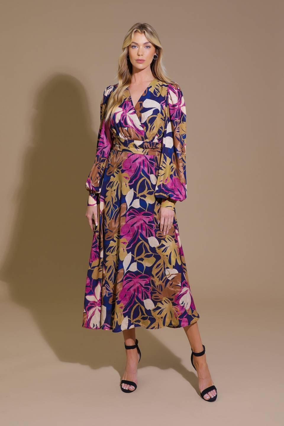 LOST IN YOUR EYES WOVEN MIDI DRESS.