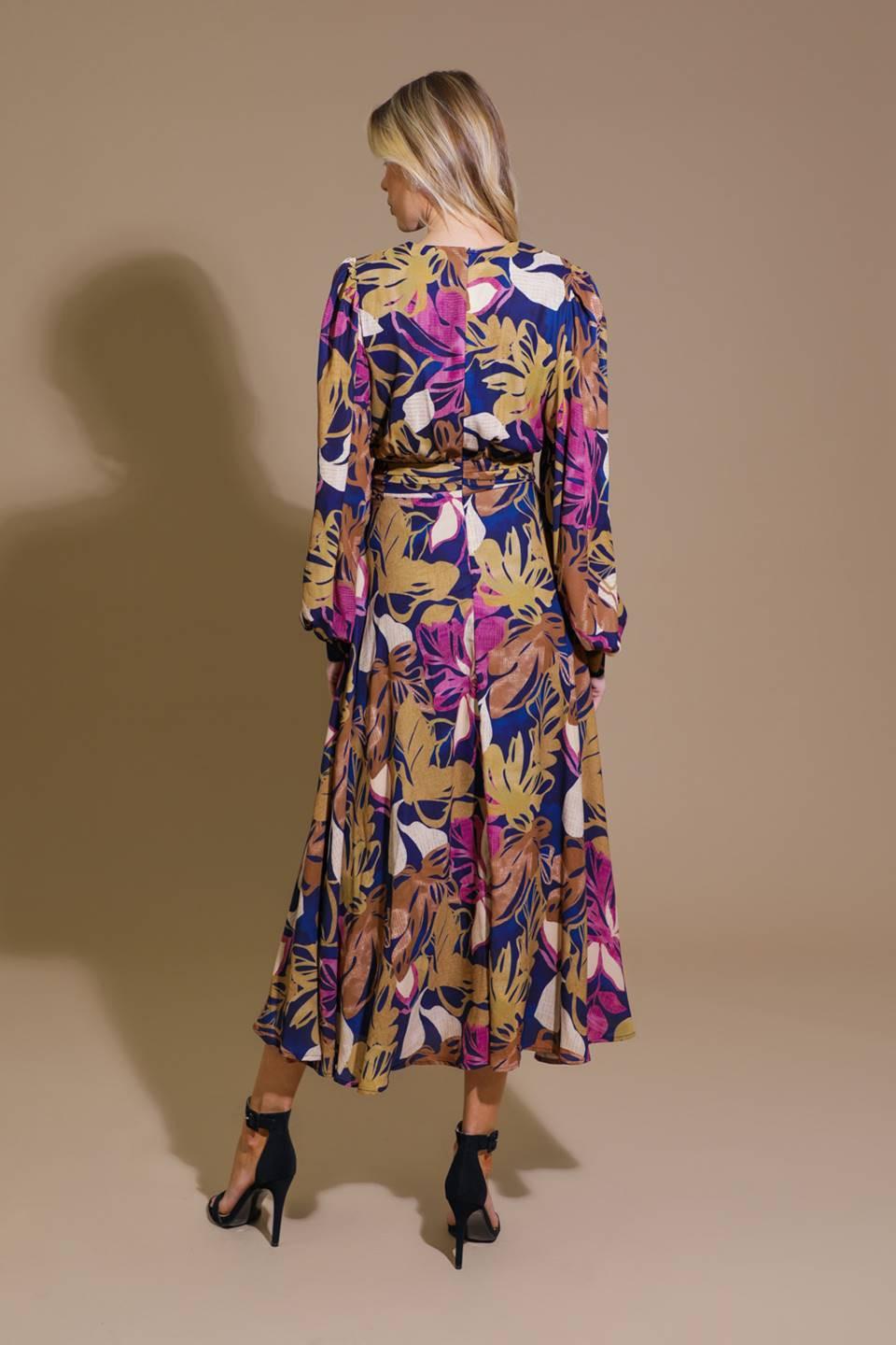 LOST IN YOUR EYES WOVEN MIDI DRESS.