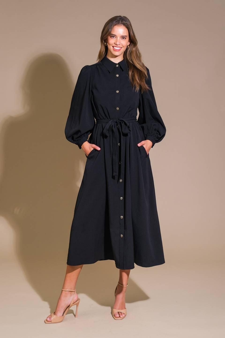 CAN'T RELACE YOU WOVEN MIDI DRESS.