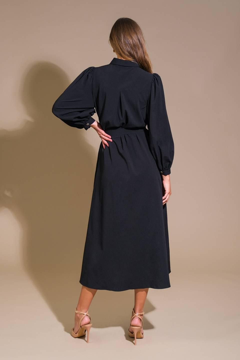 CAN'T RELACE YOU WOVEN MIDI DRESS.