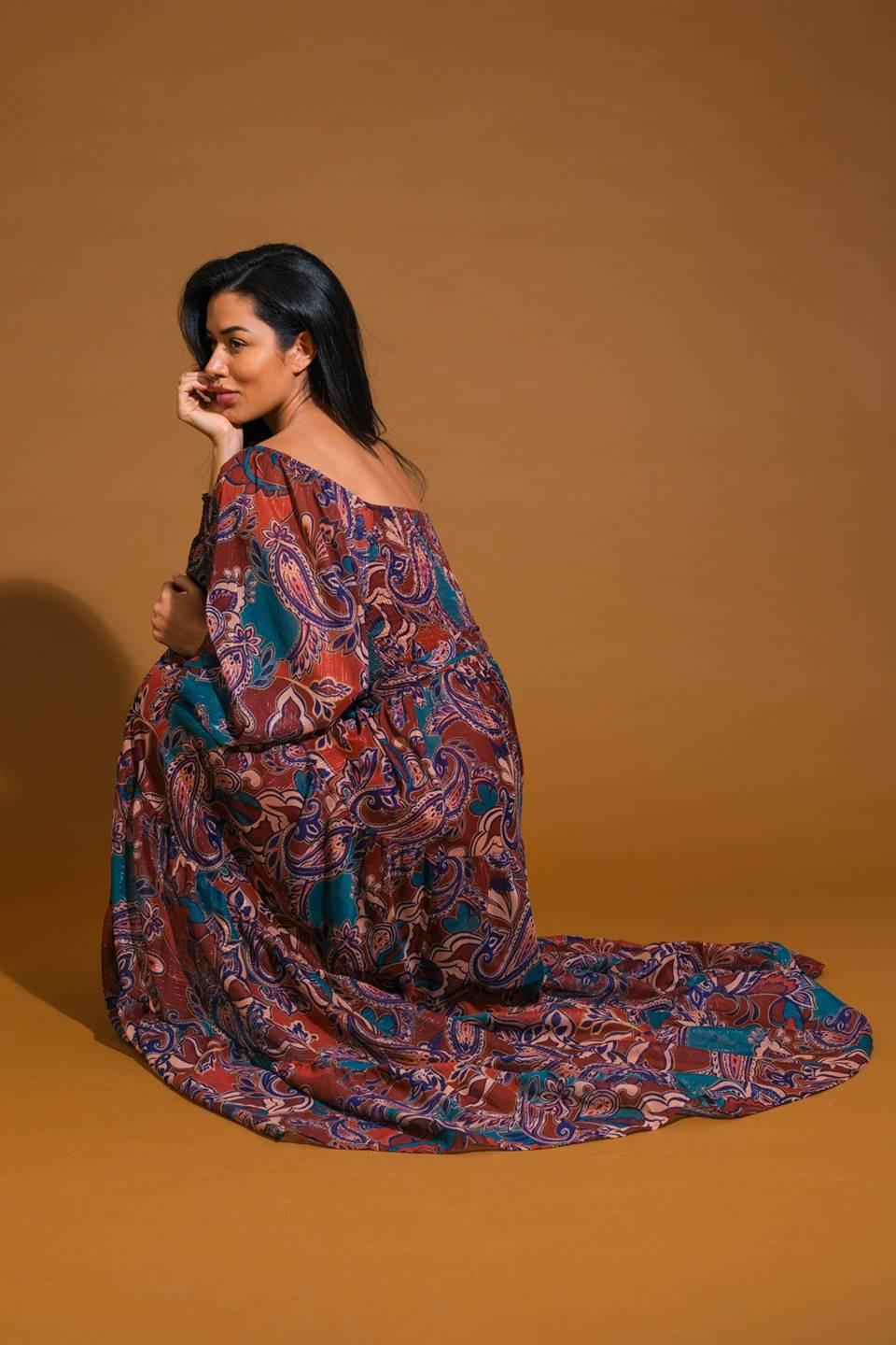 DARLING SENSATION WOVEN MAXI DRESS.
