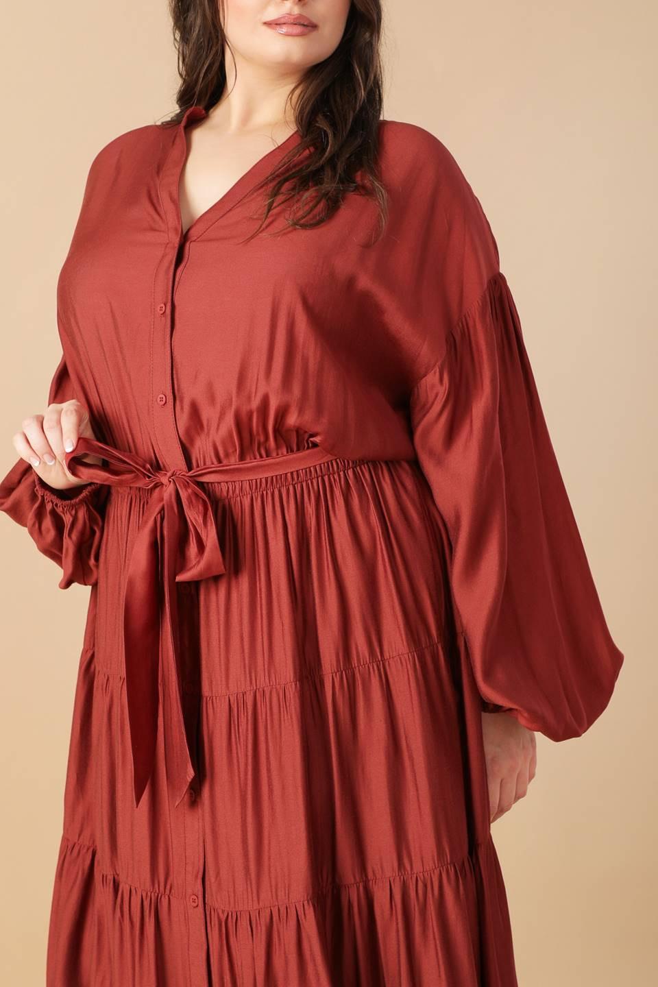 PERFECT POTENTIAL WOVEN MAXI DRESS.