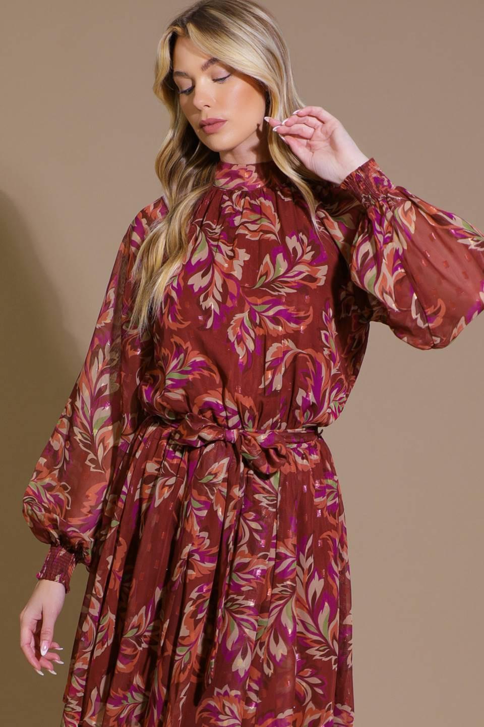ARTISTIC ESSENCE WOVEN MINI DRESS.