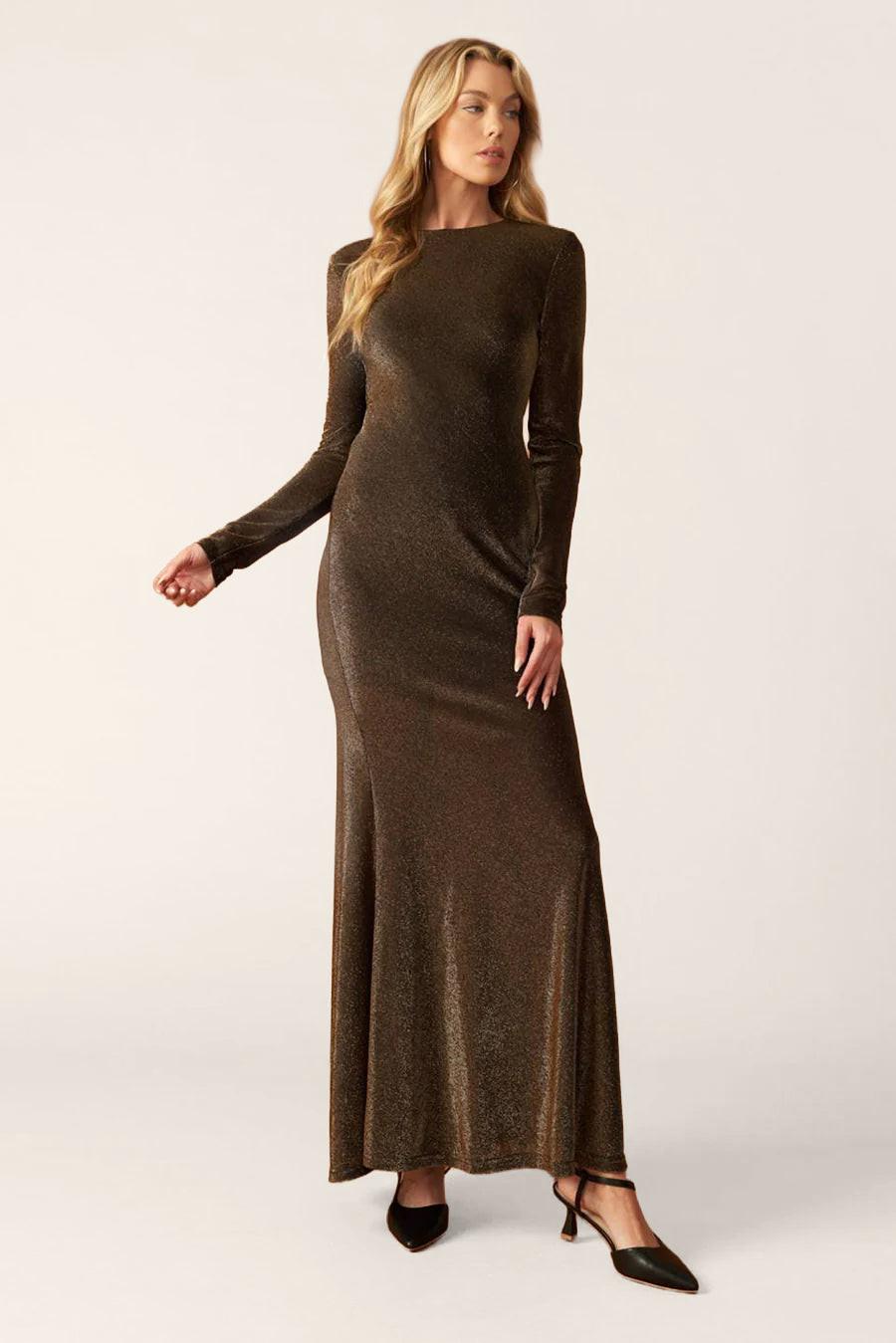 I'M TELLING YOU MERMAID MAXI DRESS.
