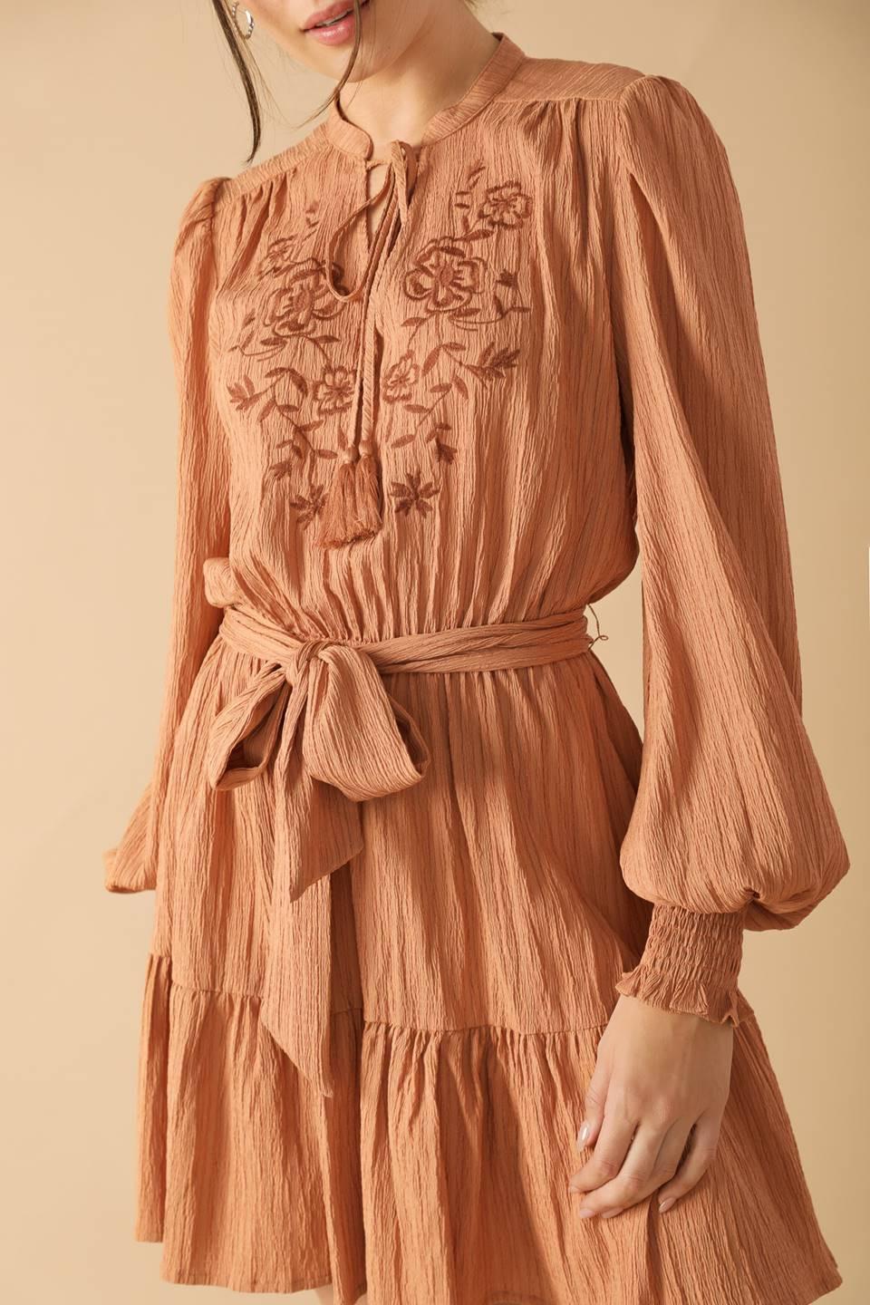 WANDERING MIND WOVEN MINI DRESS - Flying Tomato - DRESSES - Flying Tomato