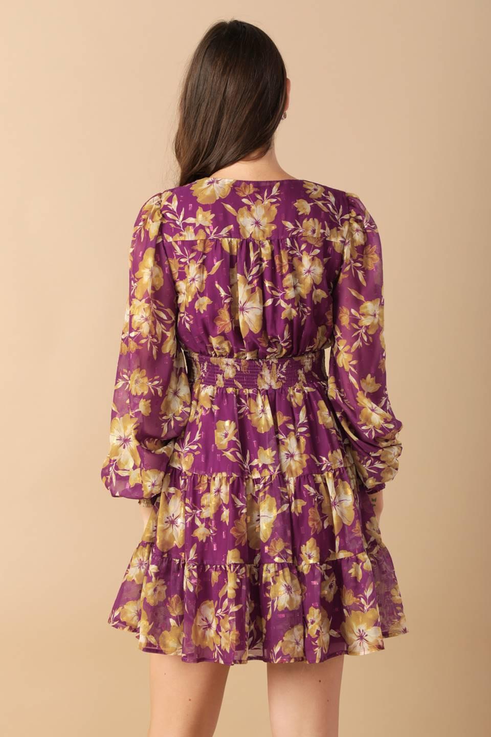 EFFORTLESS SELECTION WOVEN MINI DRESS.