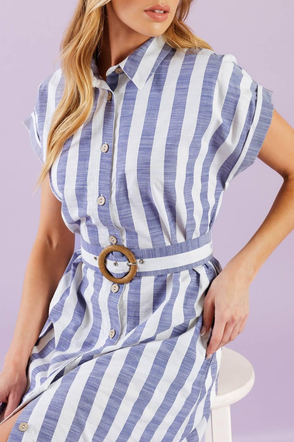 WOULD'VE BEEN THE ONE WOVEN MIDI DRESS.