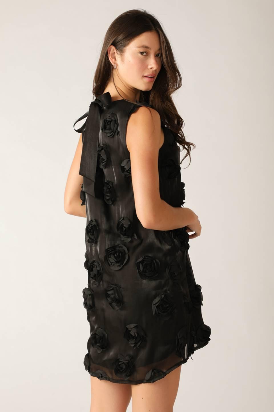 RADIANT SPIRIT WOVEN MINI DRESS.