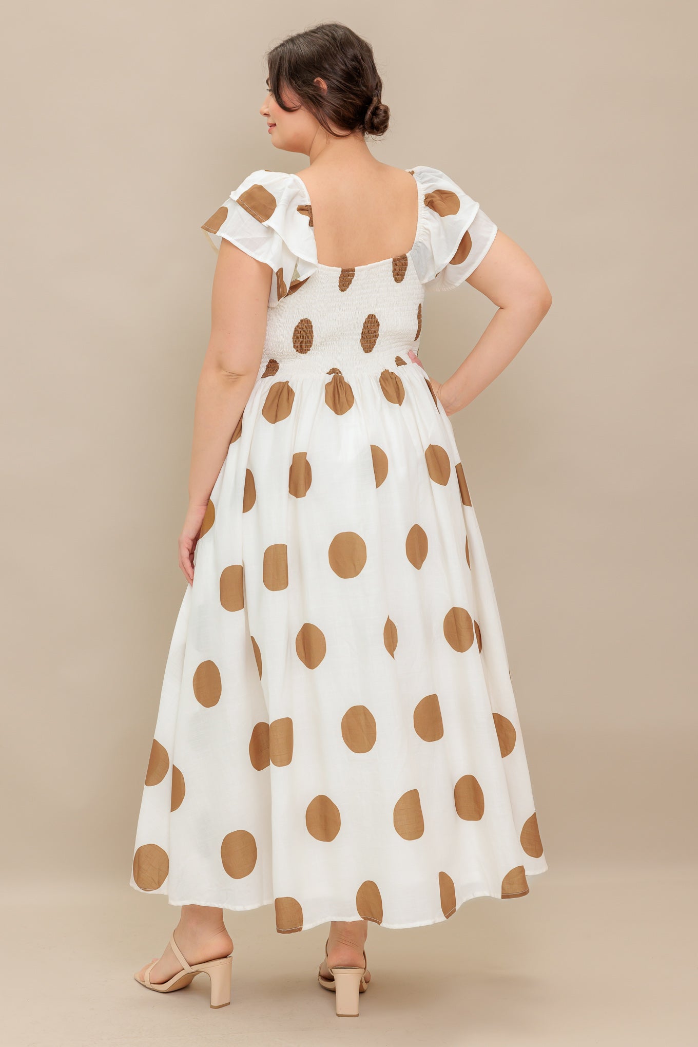 MOJITO MOOD WOVEN MIDI DRESS