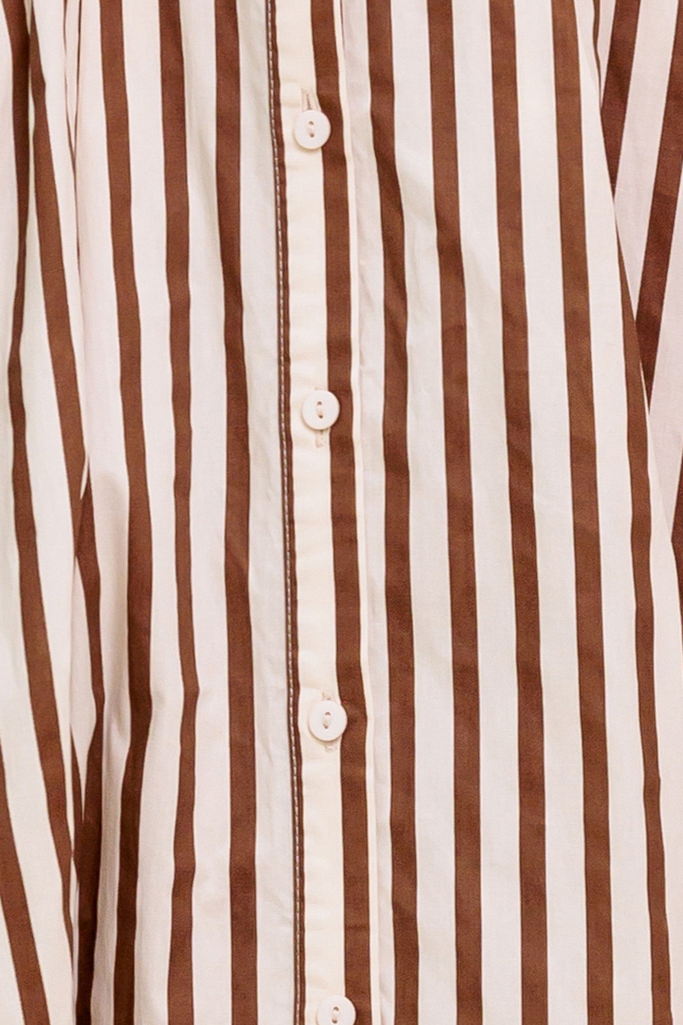 BISTRO STRIPE WOVEN MIDI DRESS