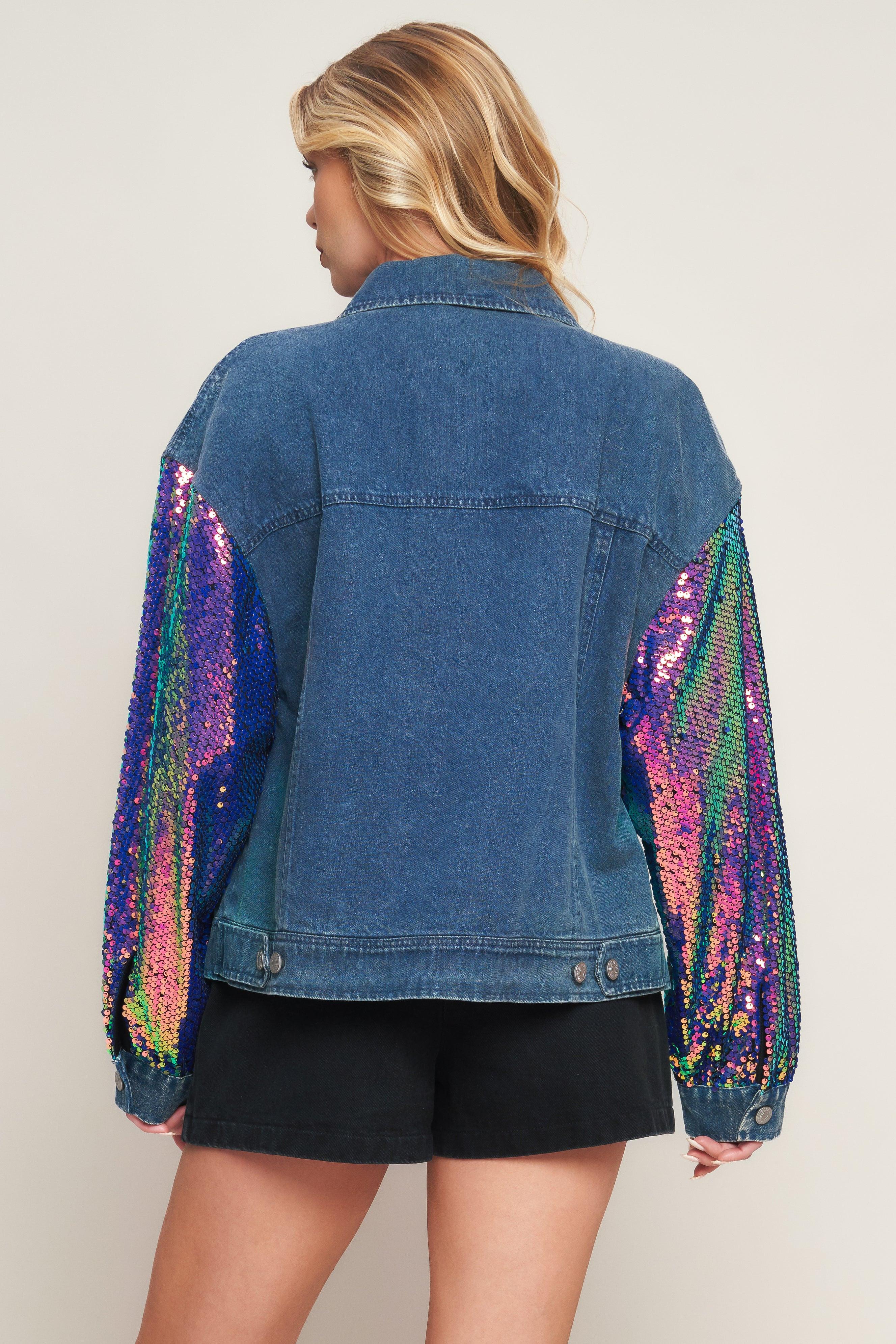 WALKING THE WALK DENIM JACKET.