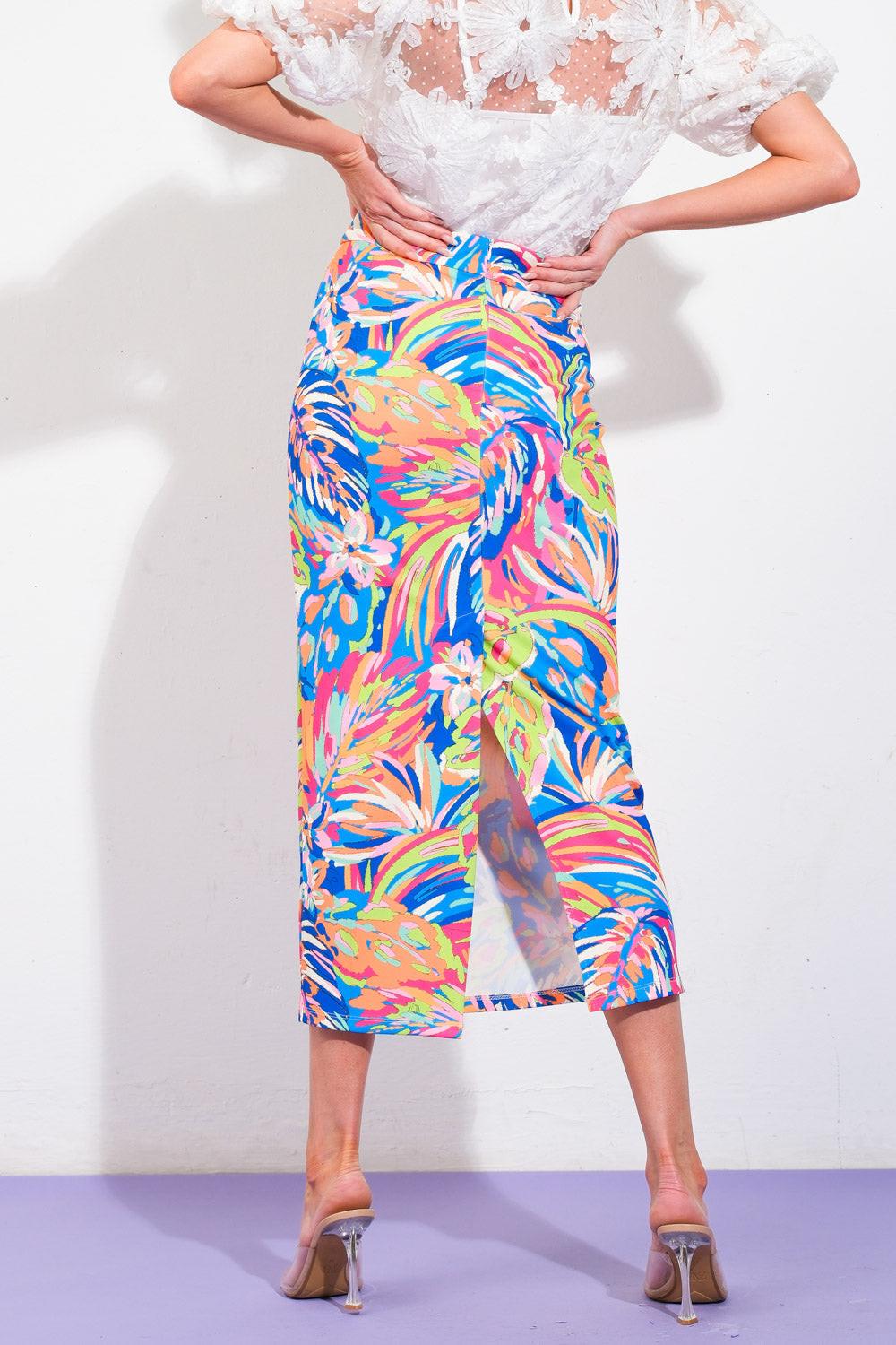 SWEETIE STATUS PONTI PENCIL SKIRT.