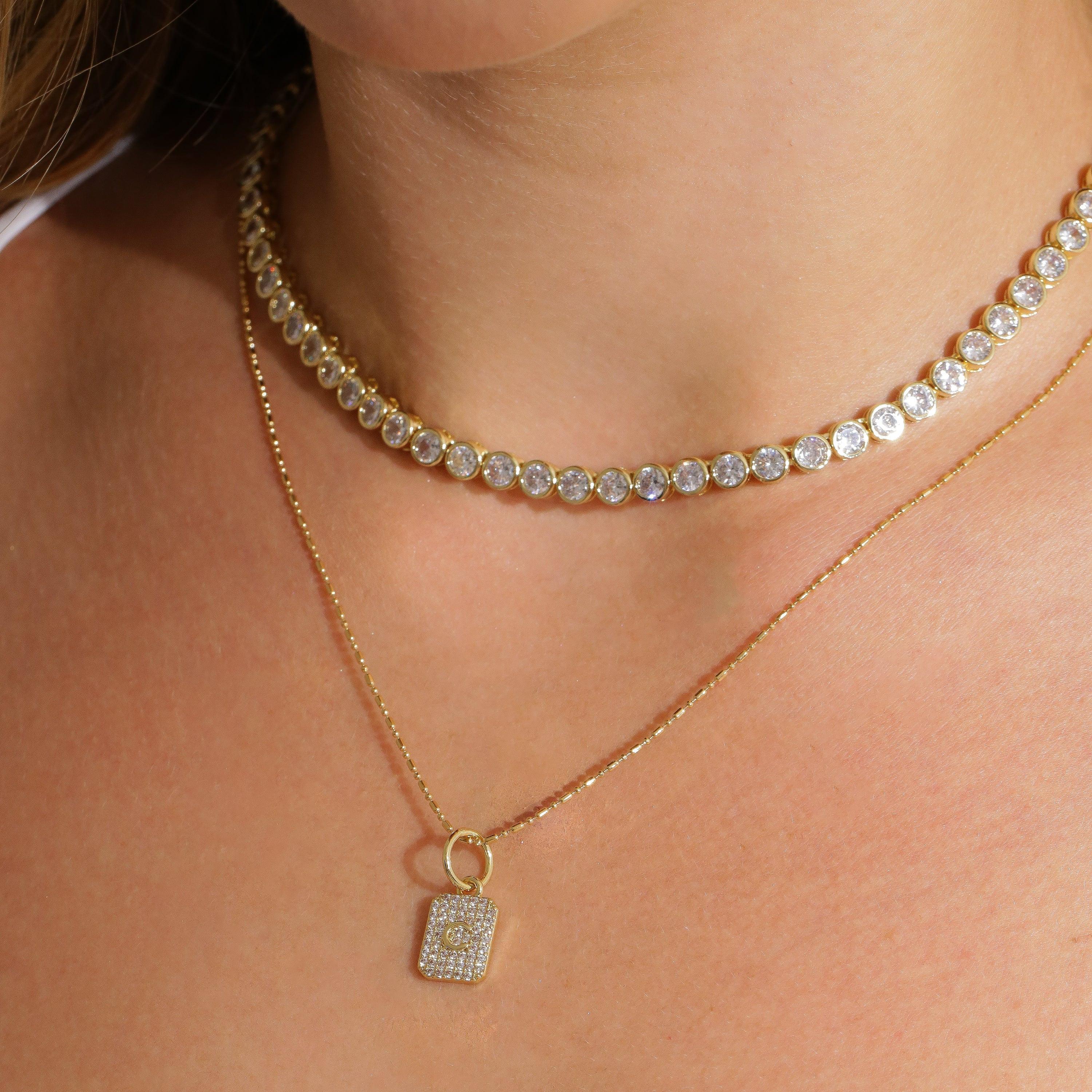 Initial Fever Necklace.