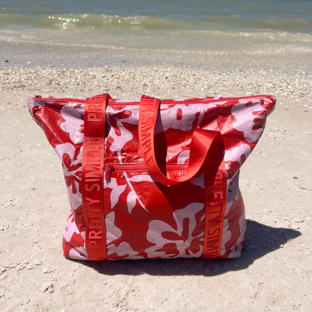 Medium Kona Cove Beach Zipper Tote Bag