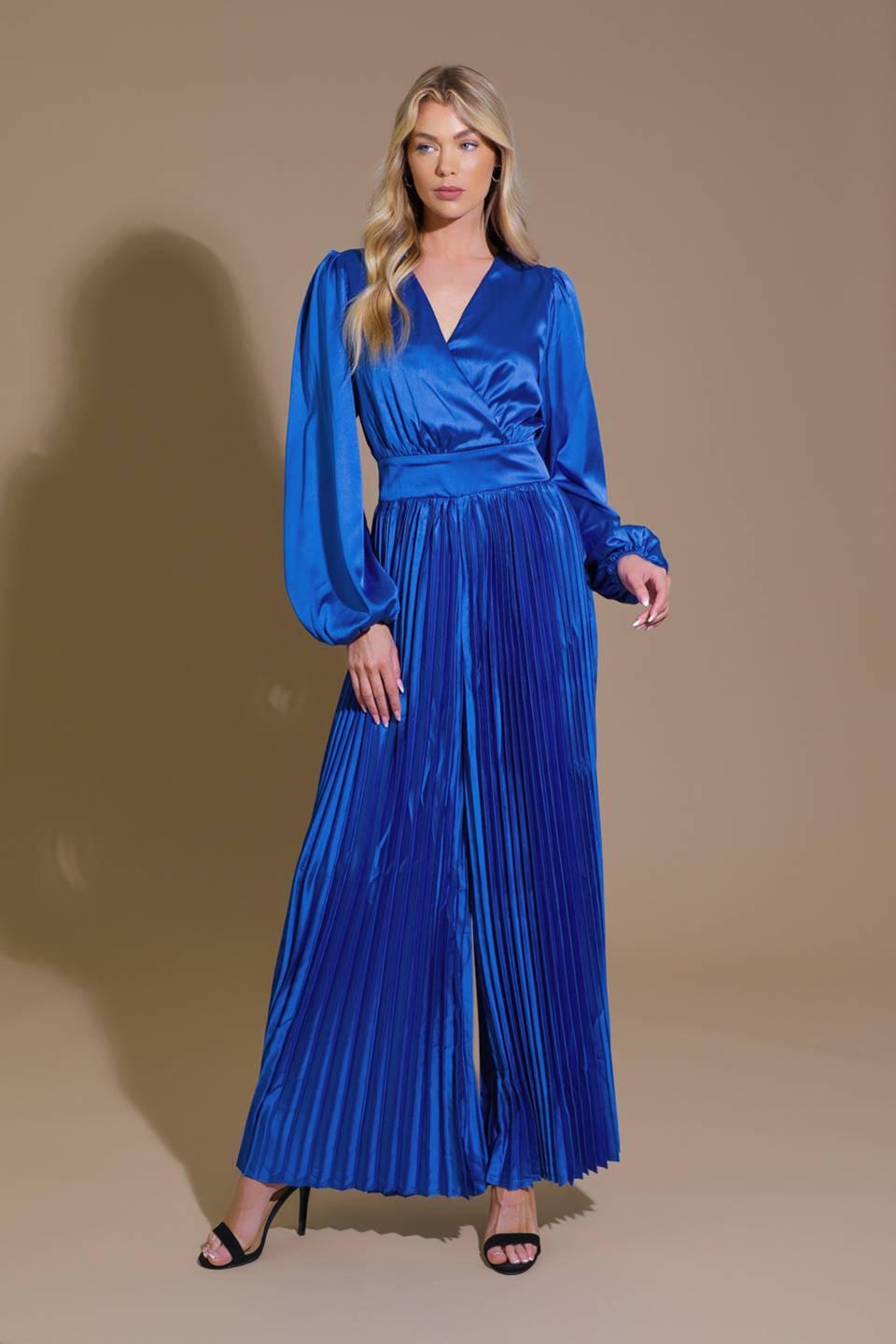 CRUSHING ON YOU SATIN JUMPSUIT.