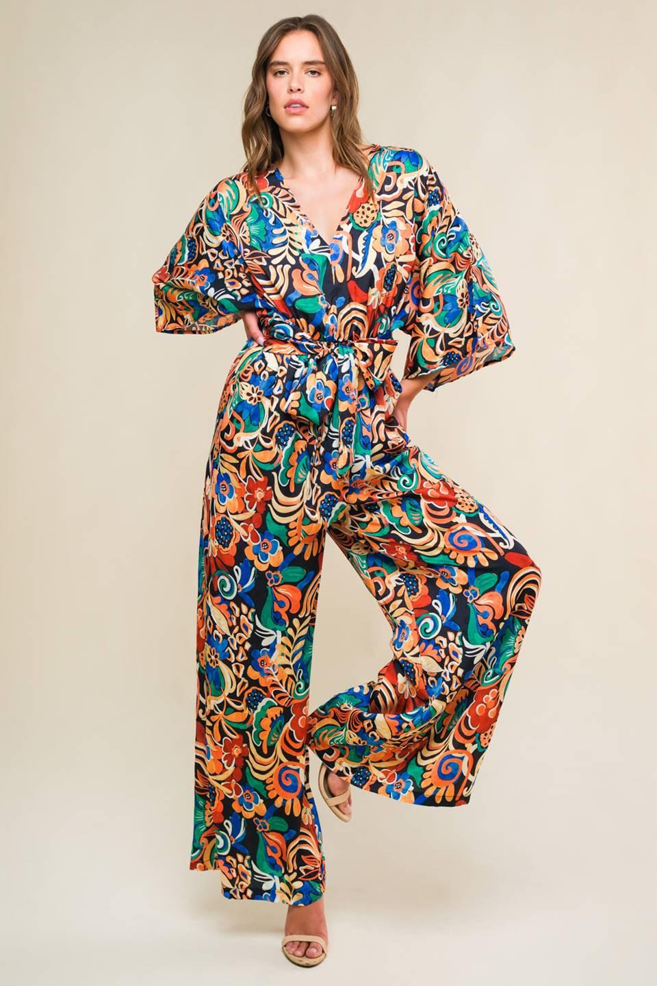 SKYLINE GRACE WOVEN JUMPSUIT.
