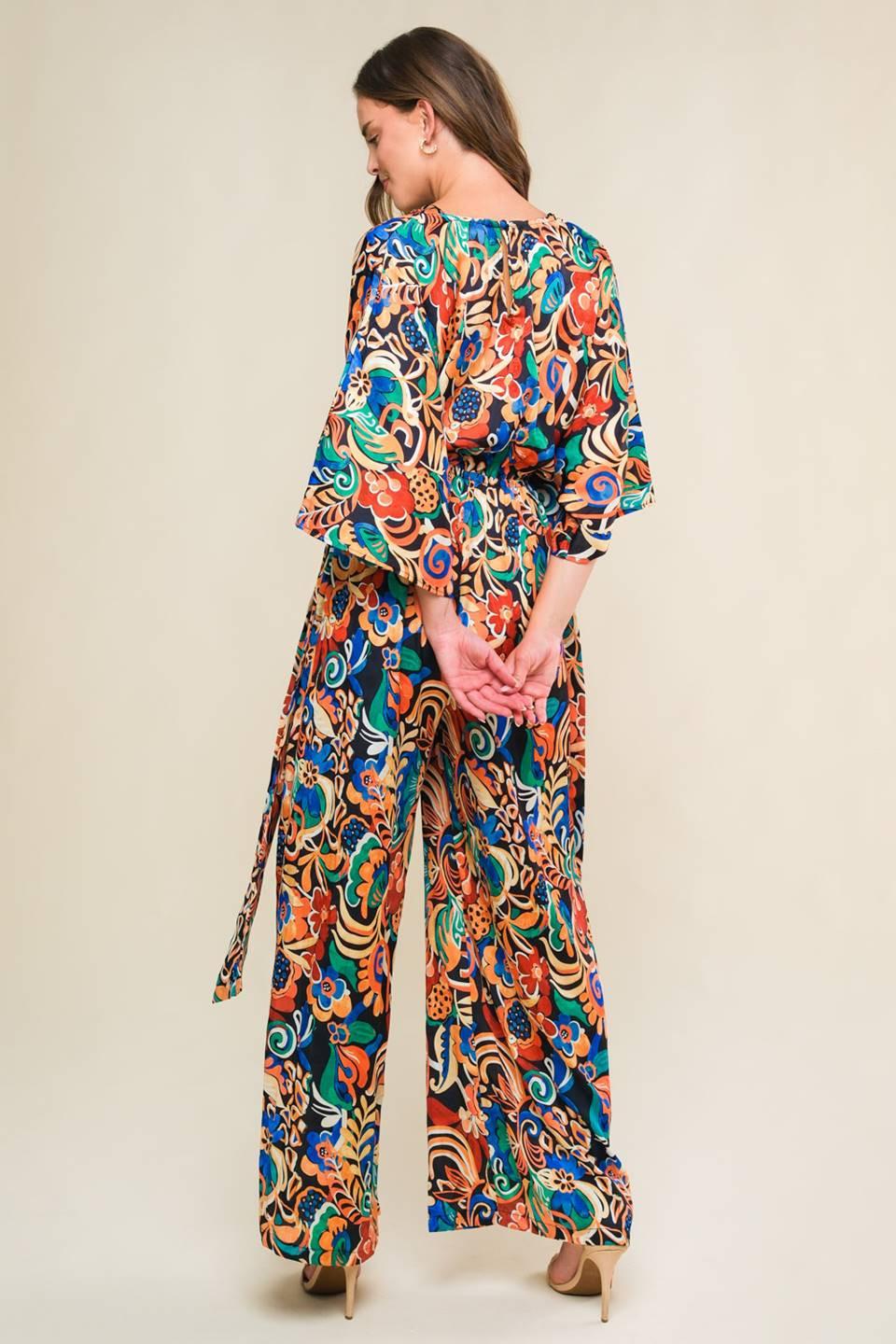 SKYLINE GRACE WOVEN JUMPSUIT.