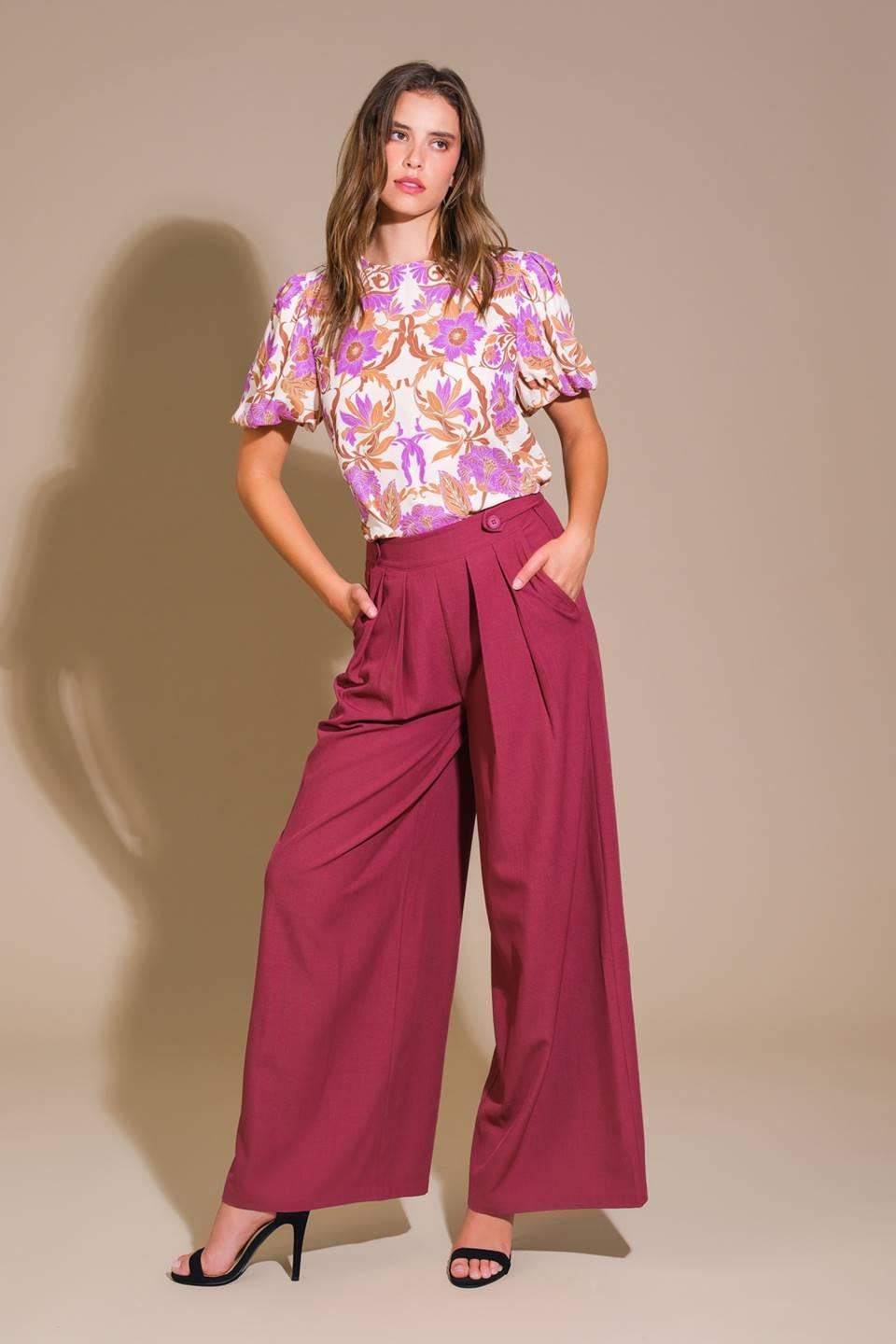 TERRACE VIEWS WOVEN PANTS.