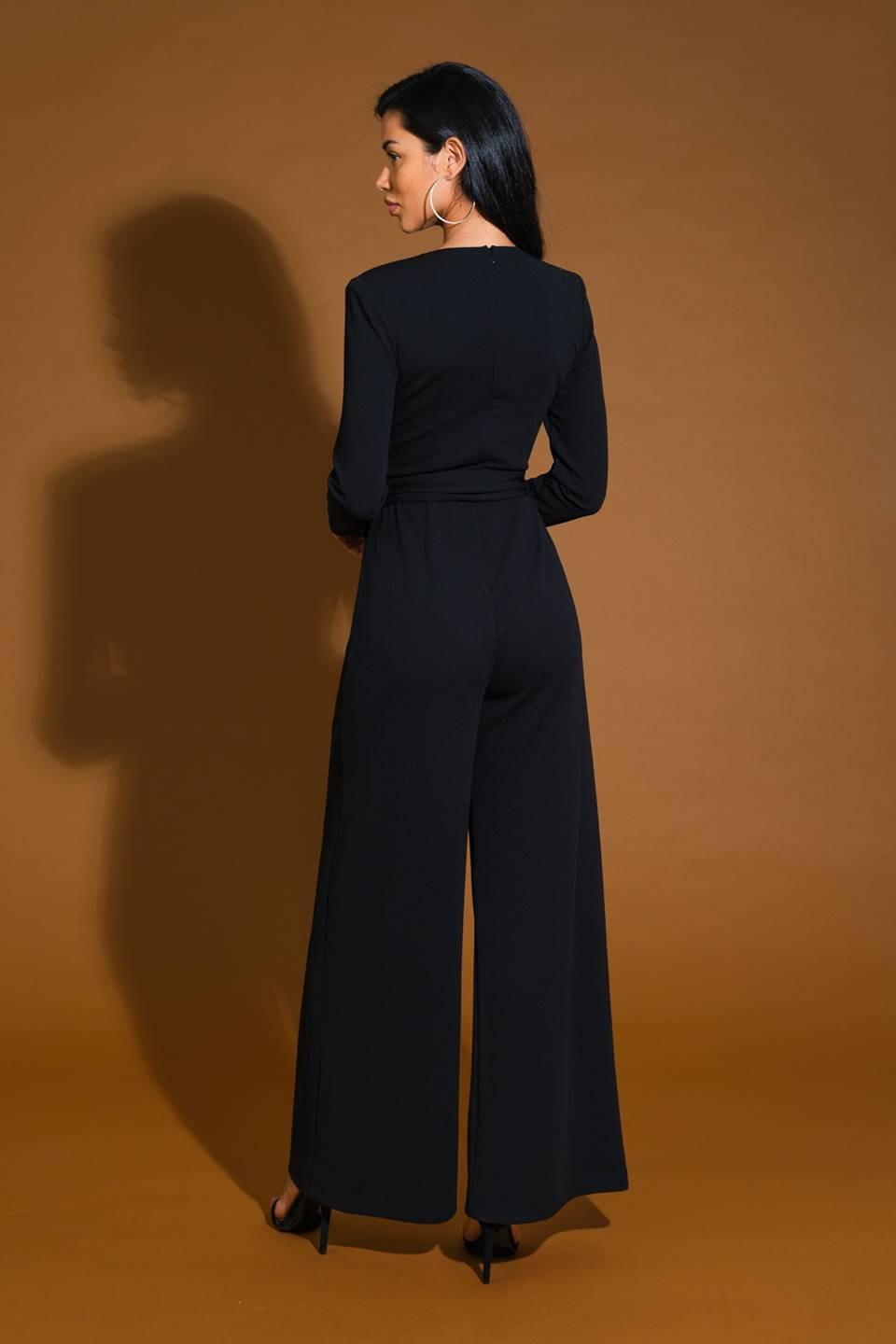MY LOVE LANGUAGE WOVEN JUMPSUIT.