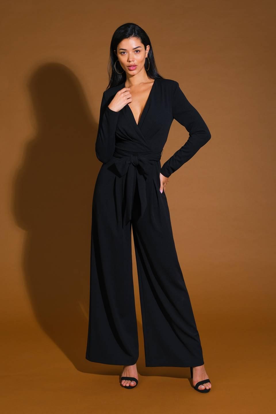 MY LOVE LANGUAGE WOVEN JUMPSUIT.