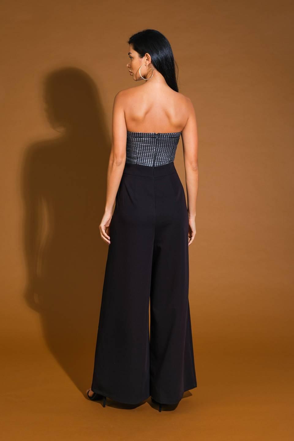 GLIMPSE OF GRACE WOVEN JUMPSUIT.