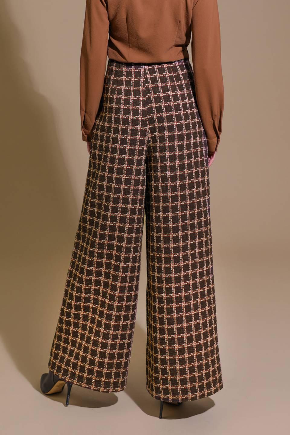 SHOW YOU OFF TWEED PANTS.