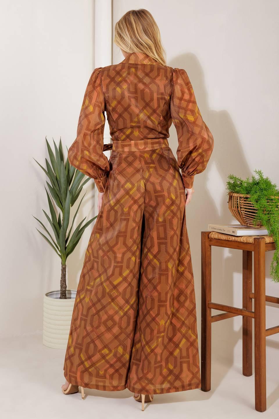 LOST IN THE STARS WOVEN JUMPSUIT.