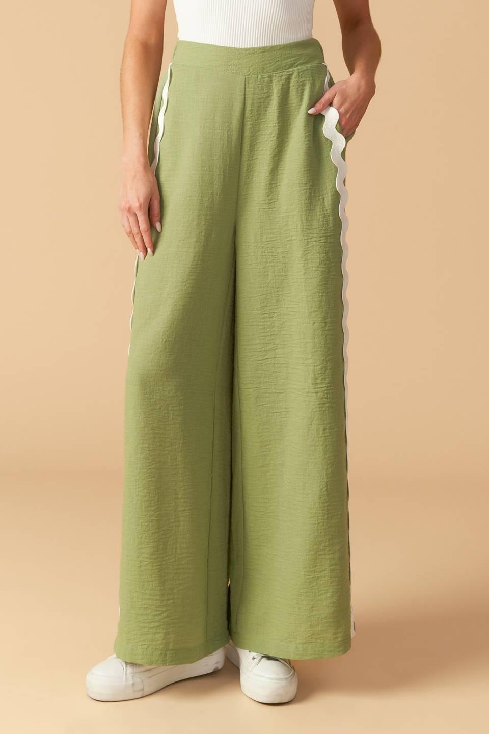 DRIFTING CURRENTS WOVEN PANTS.