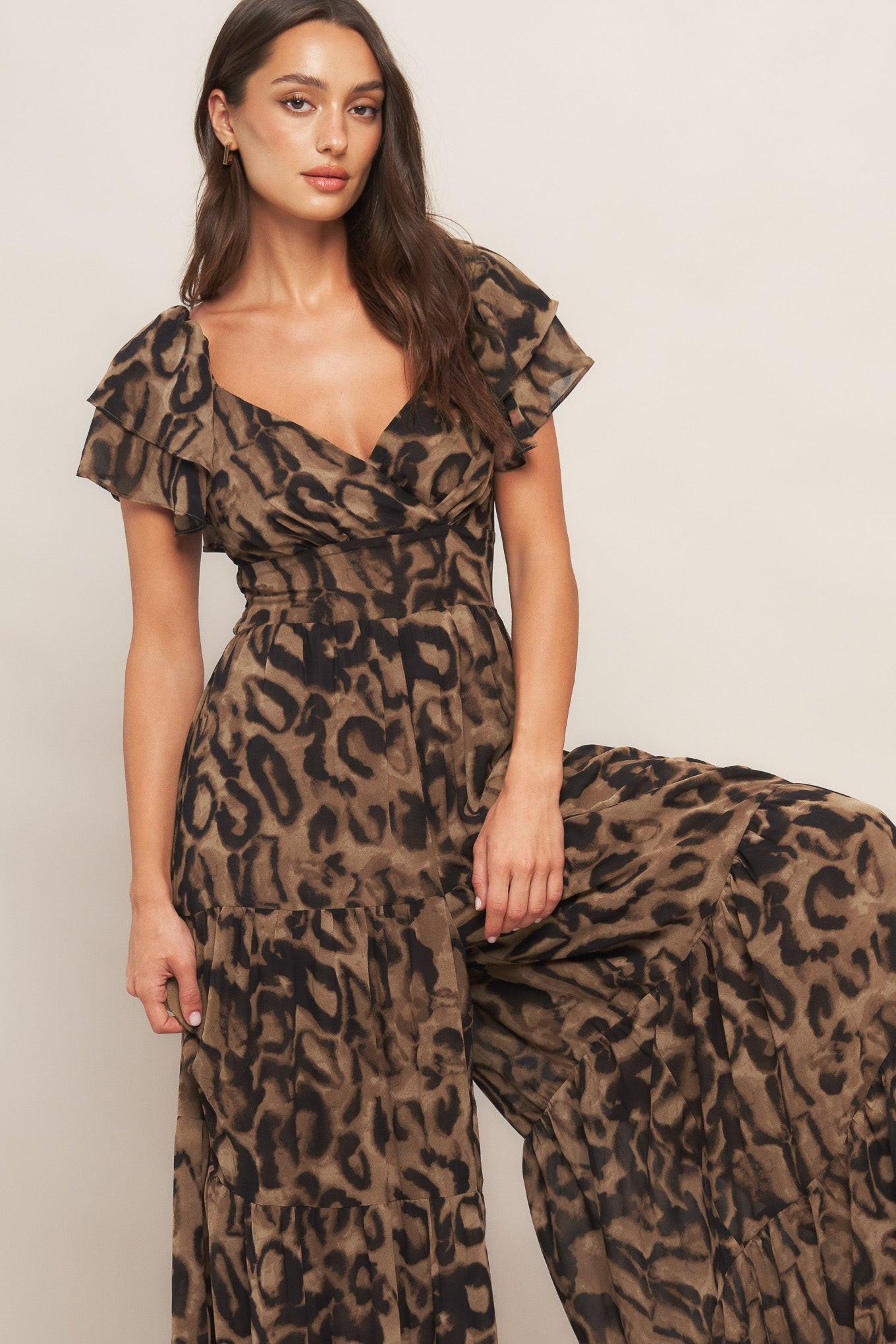 WILD TEMPTATION WOVEN JUMPSUIT.