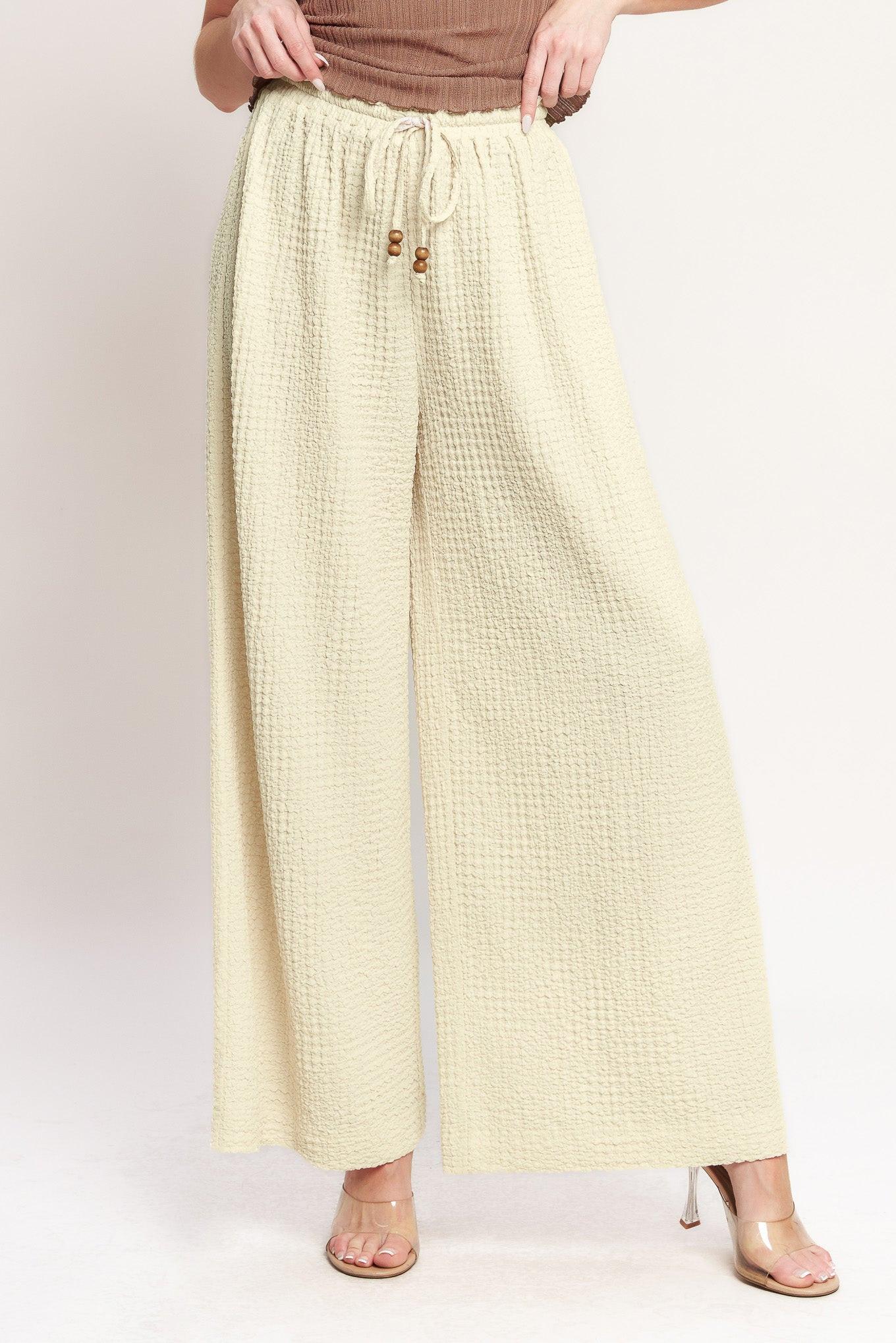 DESERT BLOOM STRETCH WOVEN PANTS.