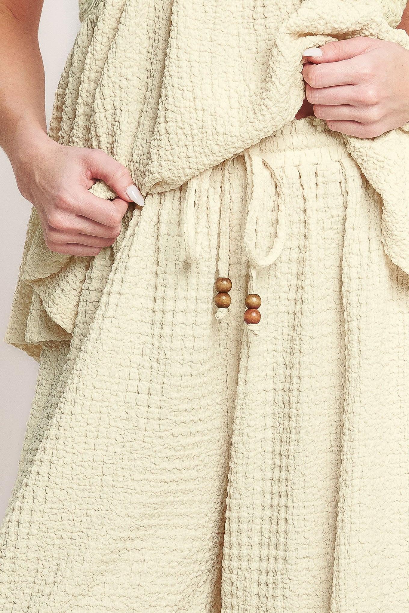 DESERT BLOOM STRETCH WOVEN PANTS.