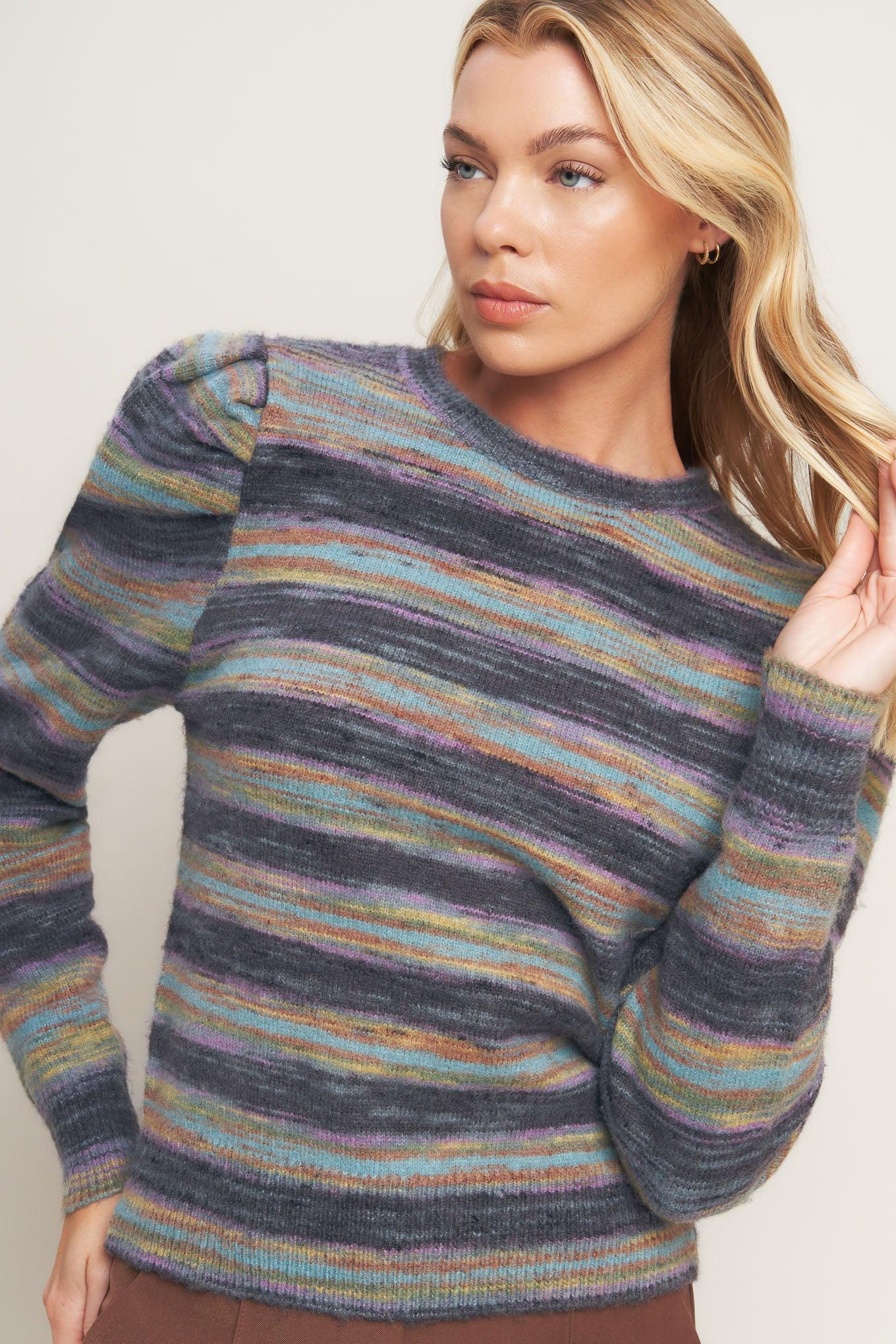 DELUXE DESIRE SWEATER TOP.