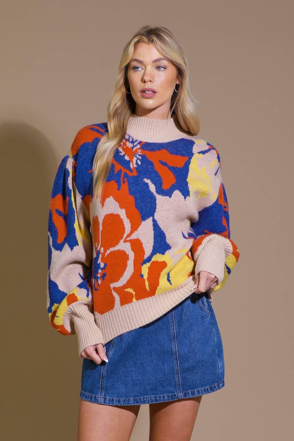 NEVER LOSE ME SWEATER TOP.